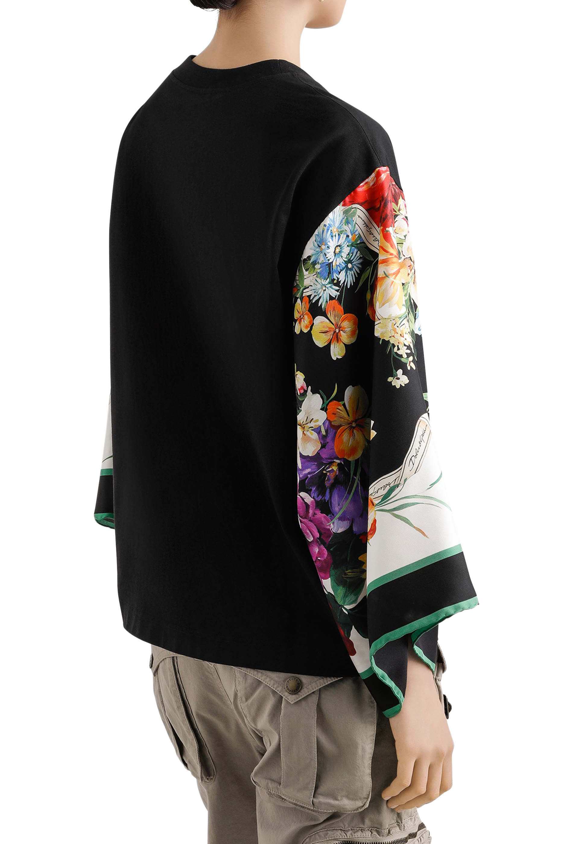 Silk Foulard T-Shirt