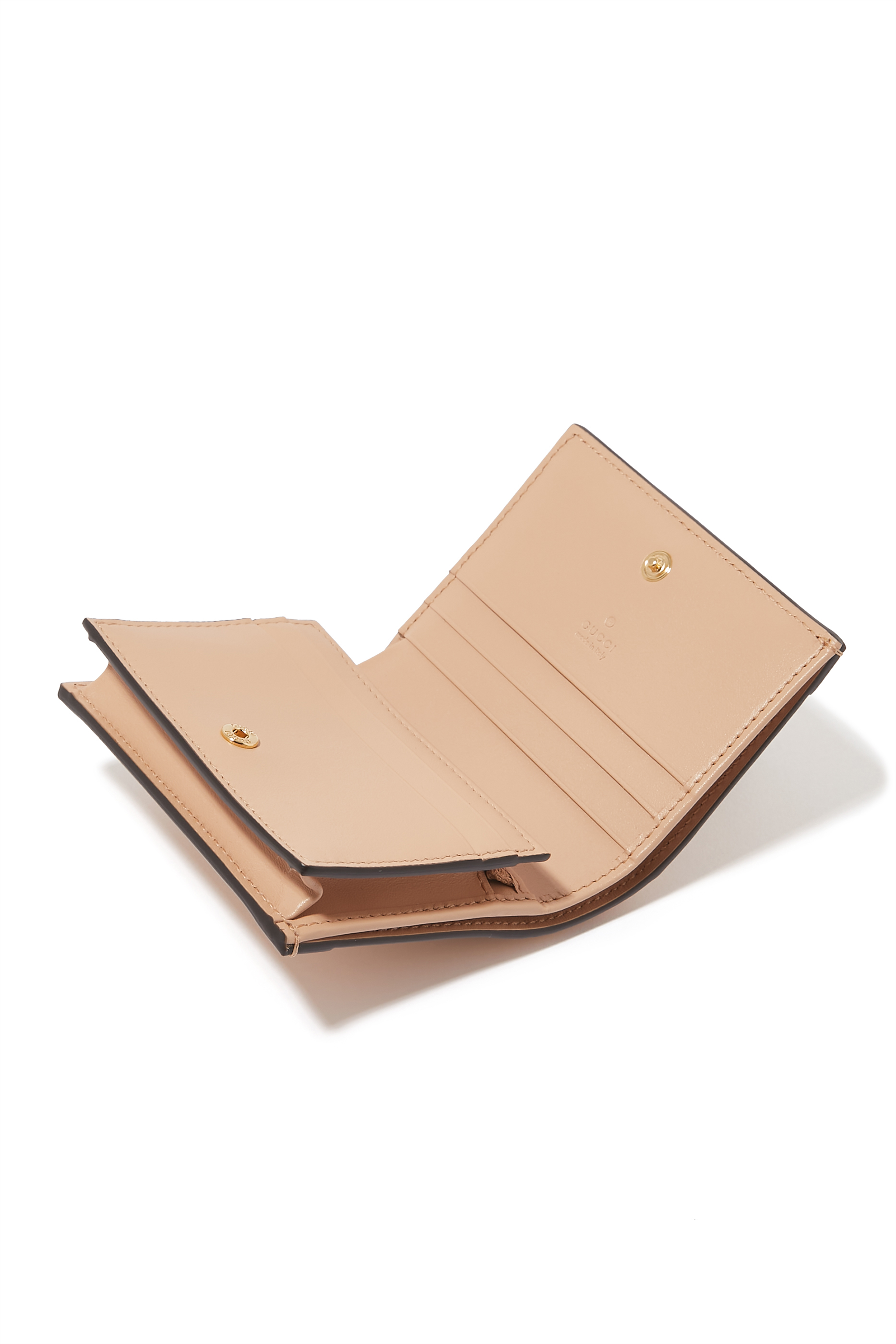 GG Matelass&eacute; Card Case Wallet