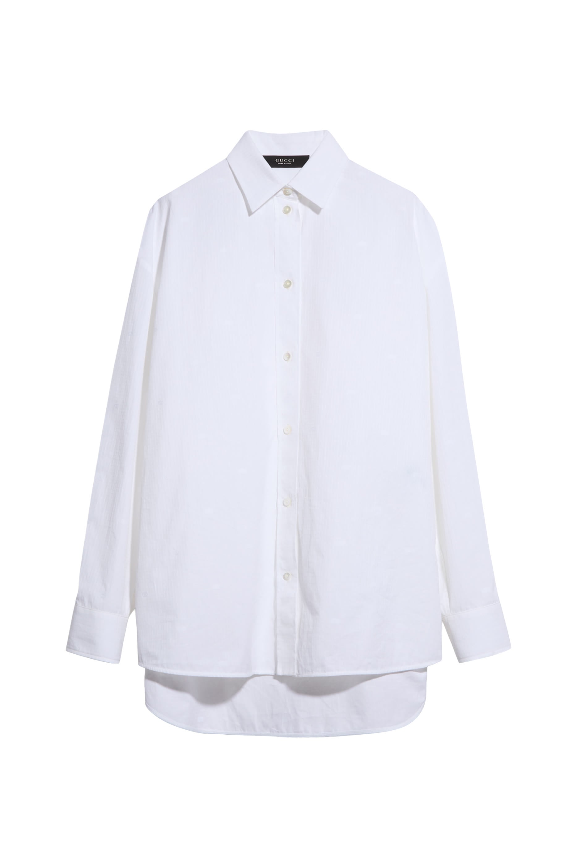 GG Cotton Poplin Damier Shirt