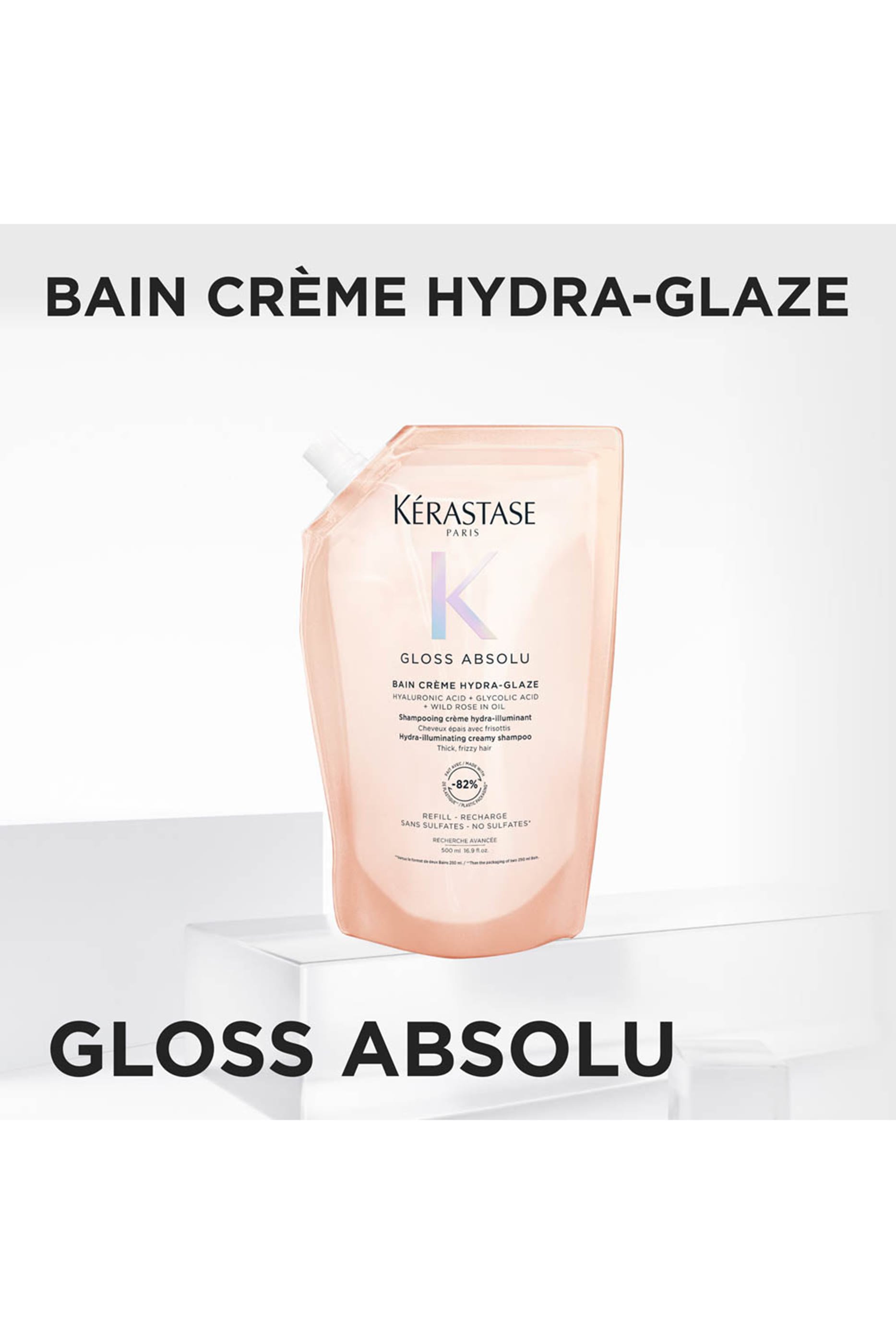  Gloss Absolu Bain Cr&egrave;me Hydra-Glaze Refill Shampoo Pouch