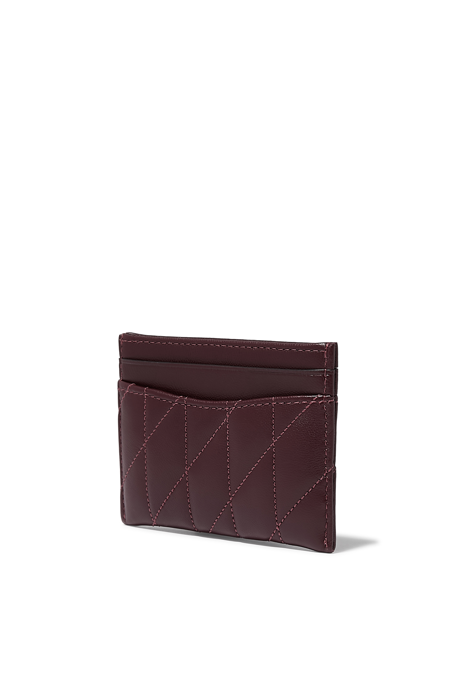 Essential Card Case With Pillow Quilting