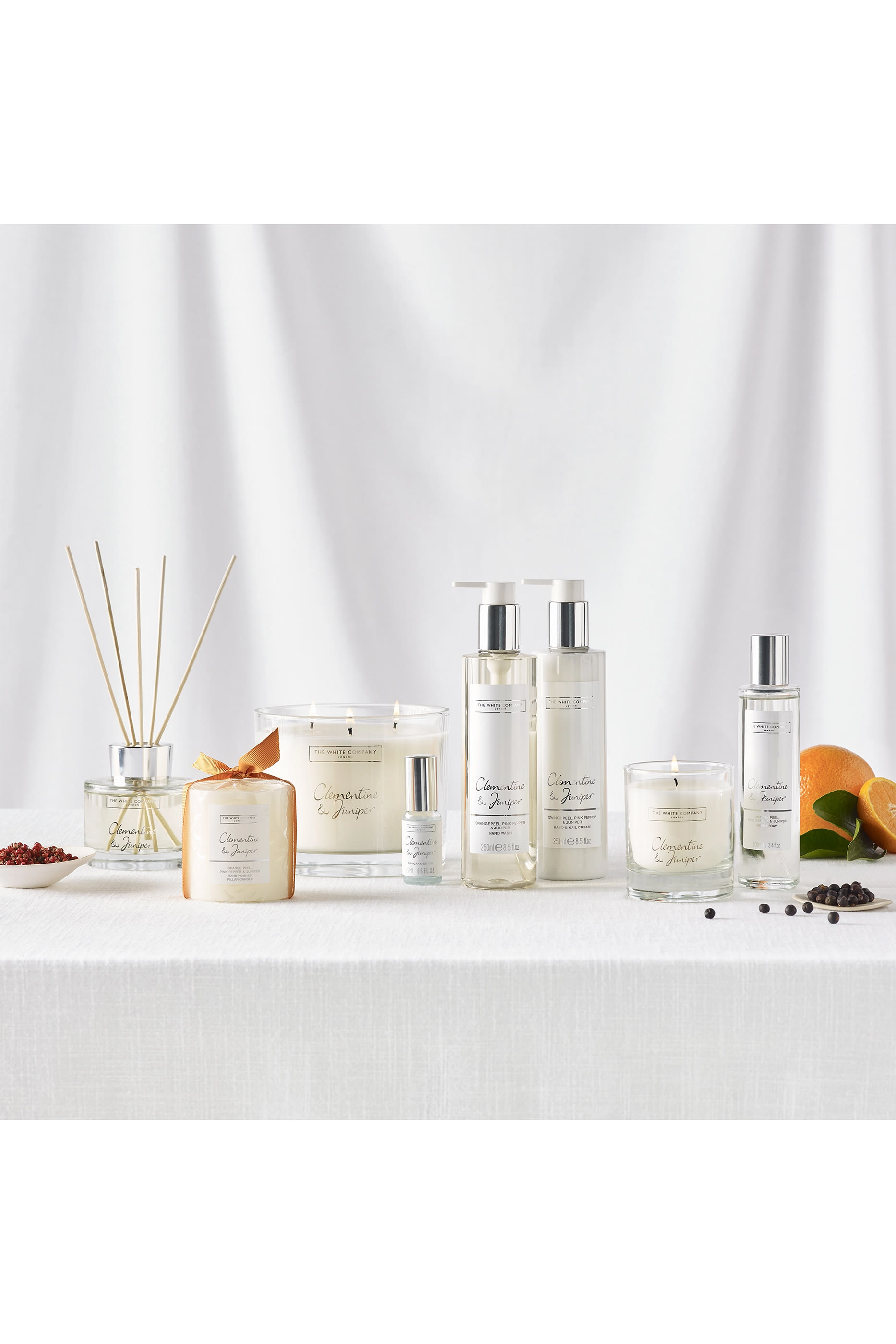 Clementine & Juniper Large Candle