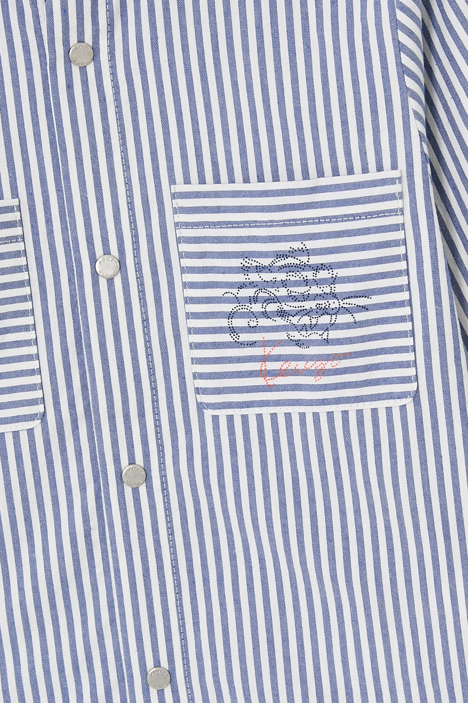 Kids Stripe Pocket Shirt