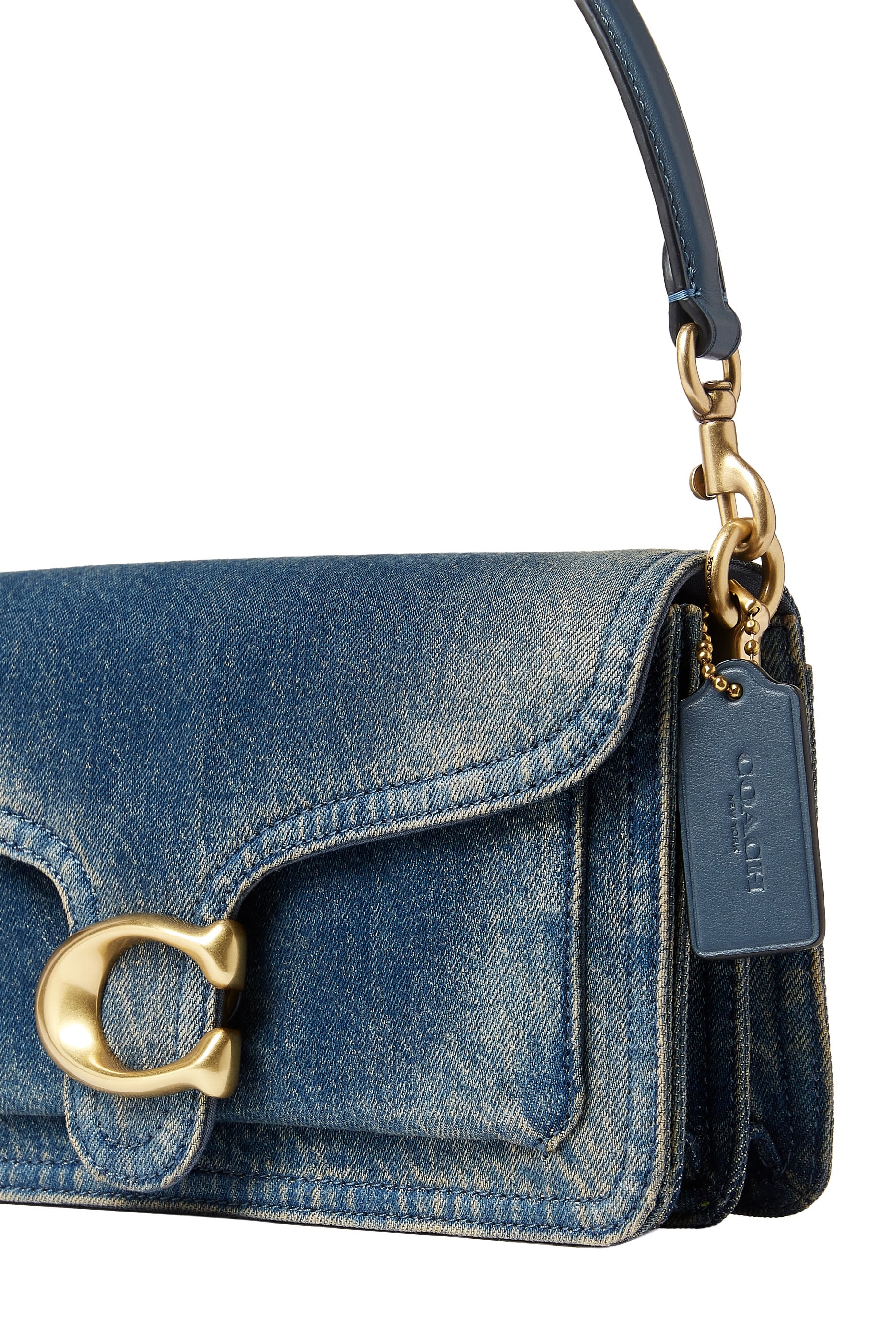 Denim Tabby Shoulder Bag 