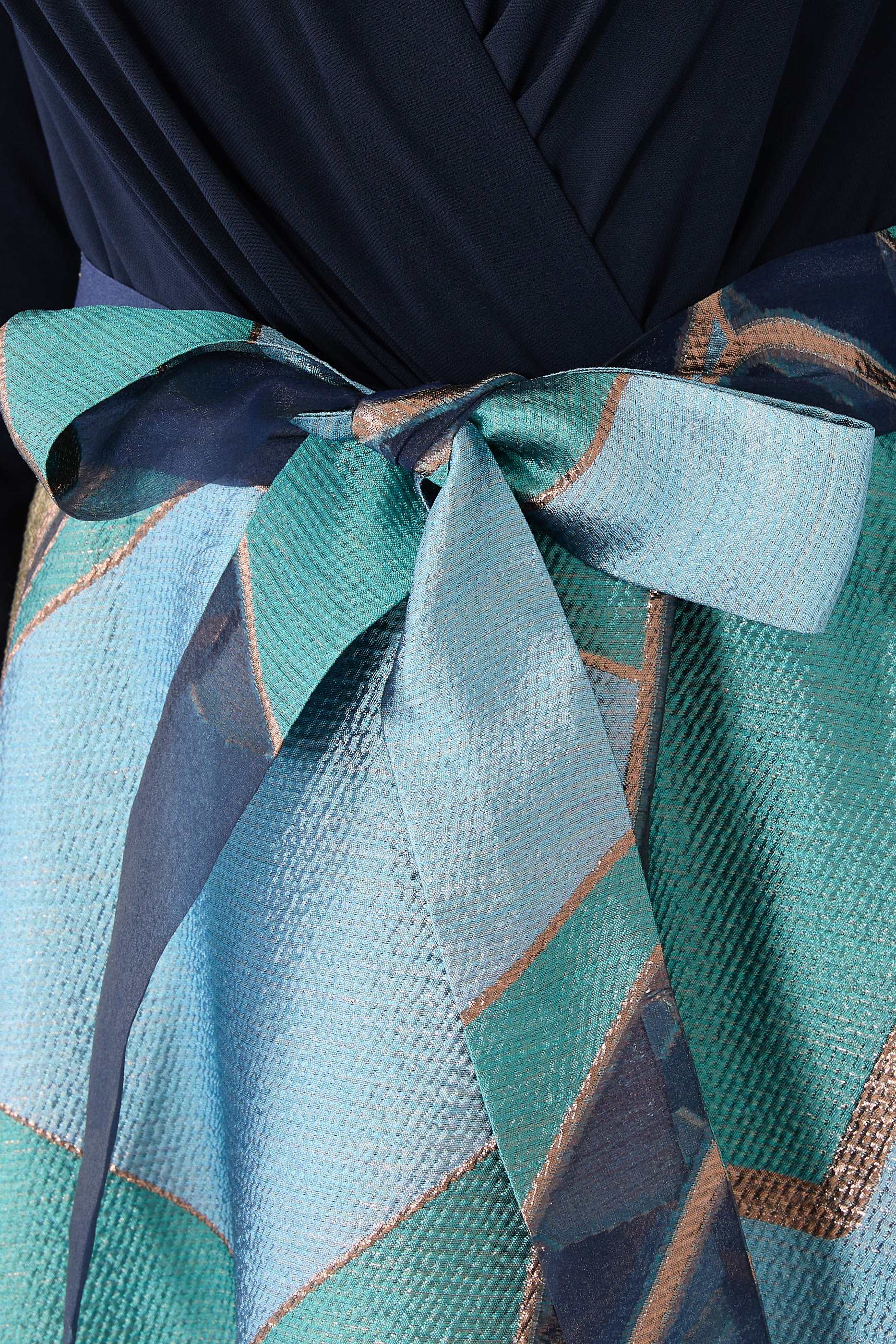 Geometric Pattern Gown