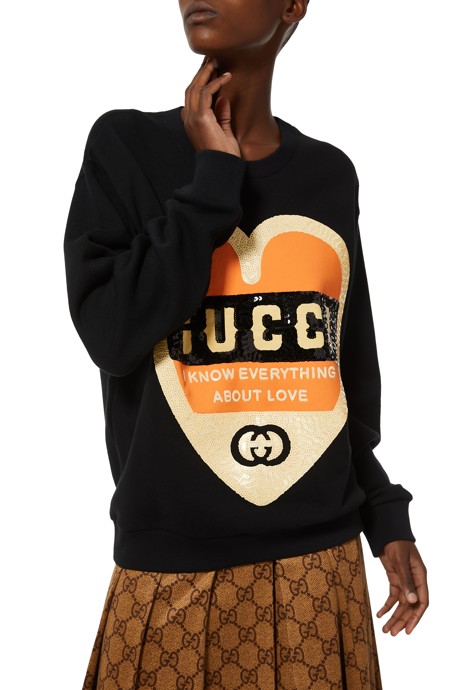 Oversized Cotton Sweatshirt