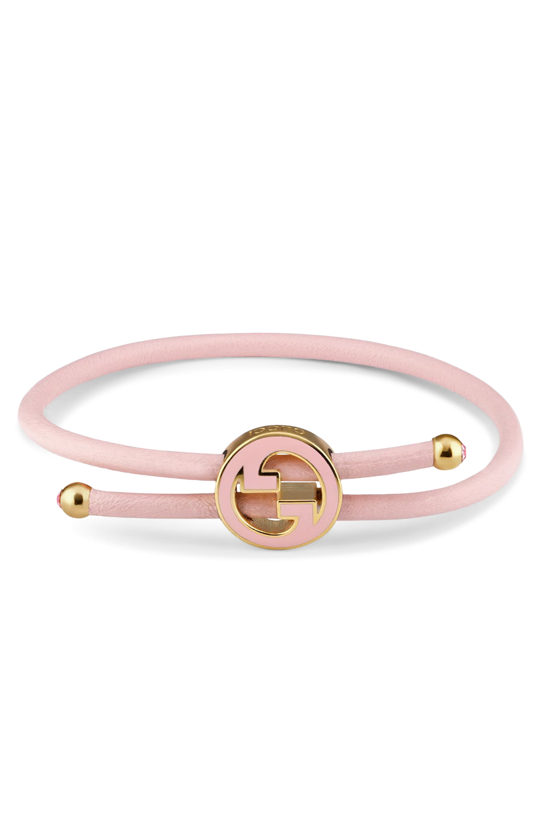 Enamel Round Interlocking G Bracelet