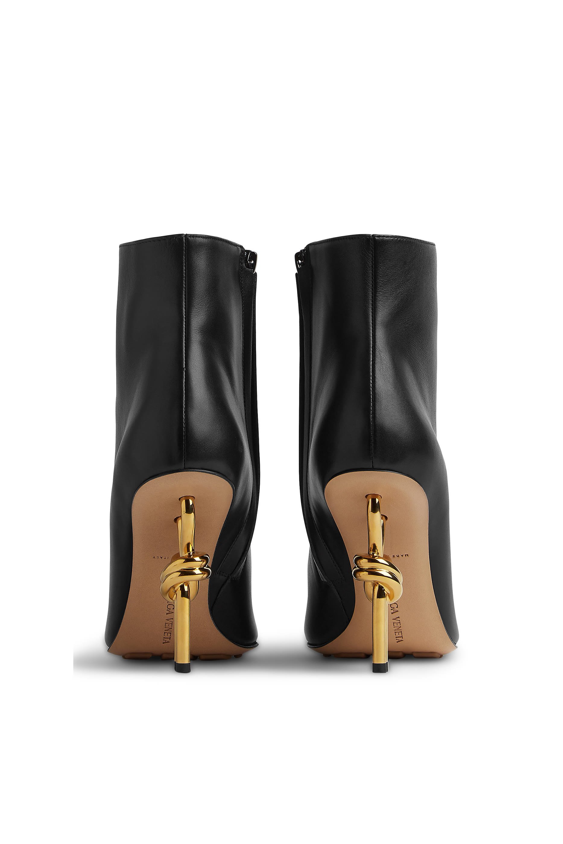 Knot 100 Leather Ankle Boots