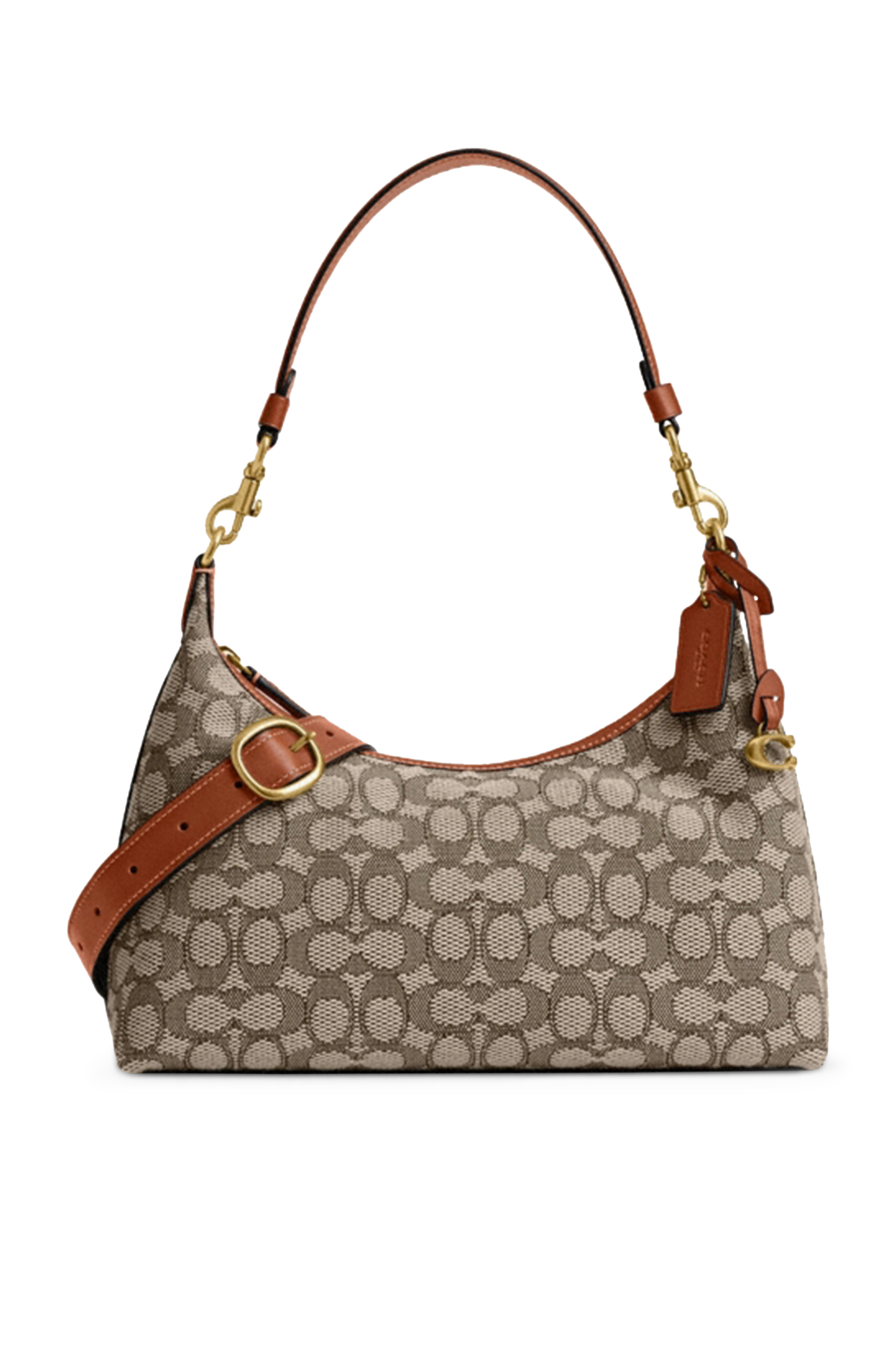 Juliet 38 Signature Jacquard Shoulder Bag