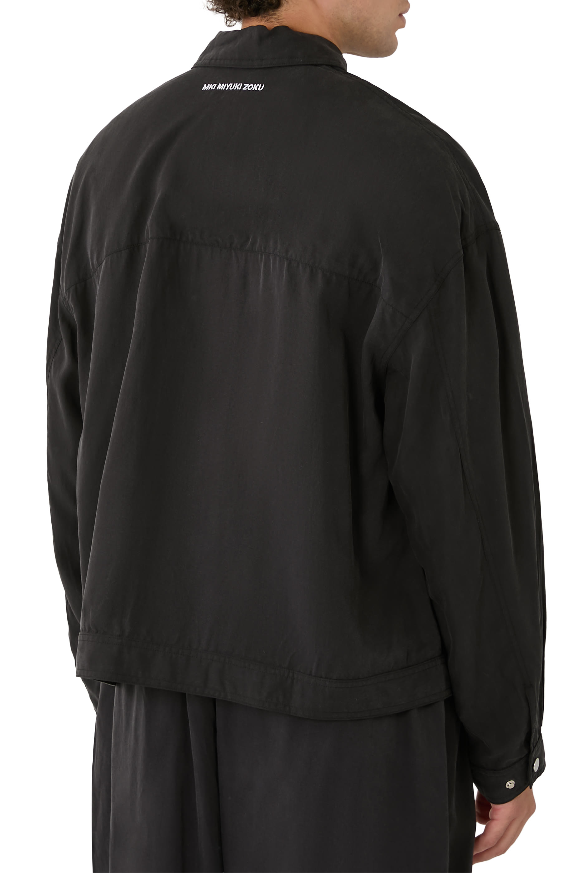 Sandwash Cupro Trucker Jacket