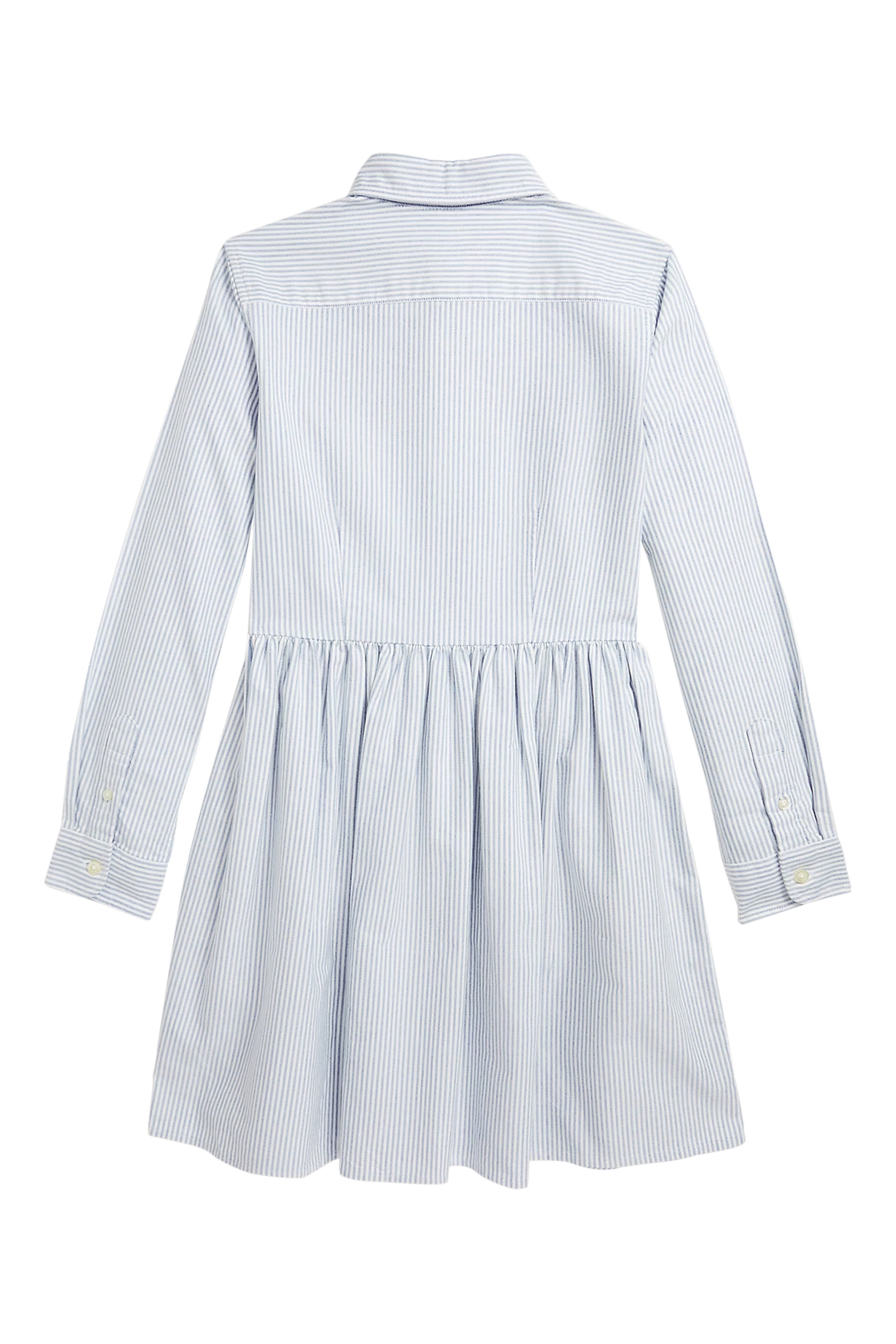 Kids Striped Cotton Shirtdress