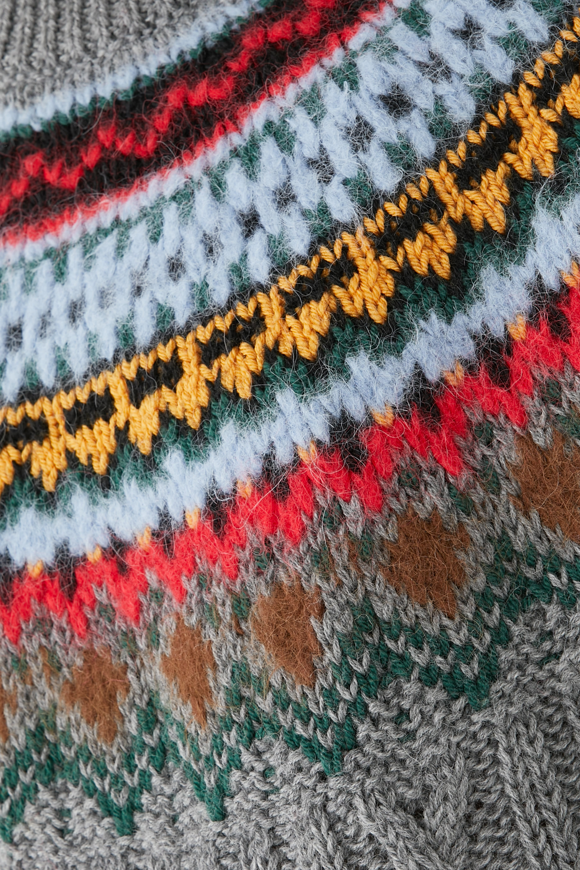 Fair Isle Virgin Wool Sweater