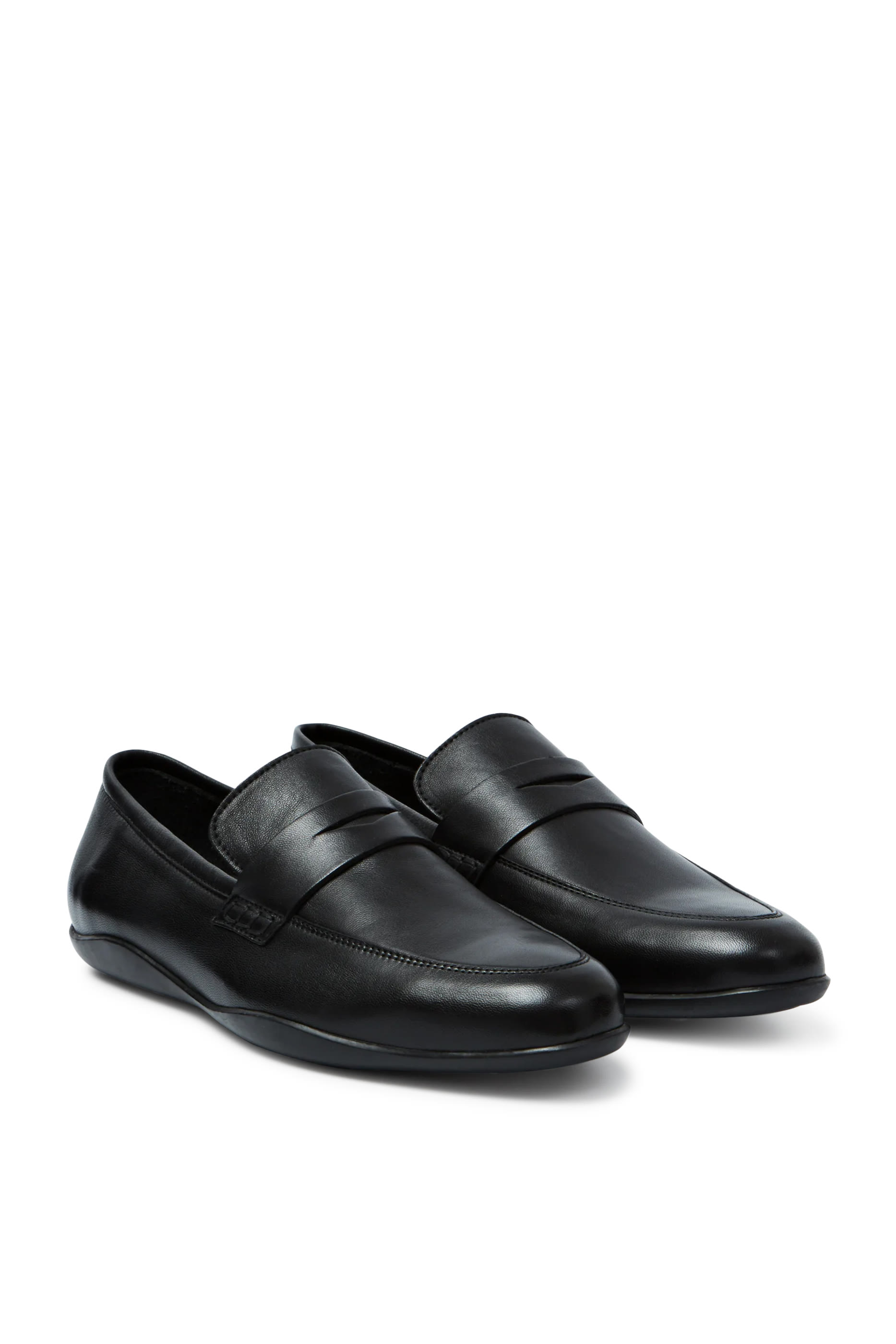 Downing F Soft Leather Loafers