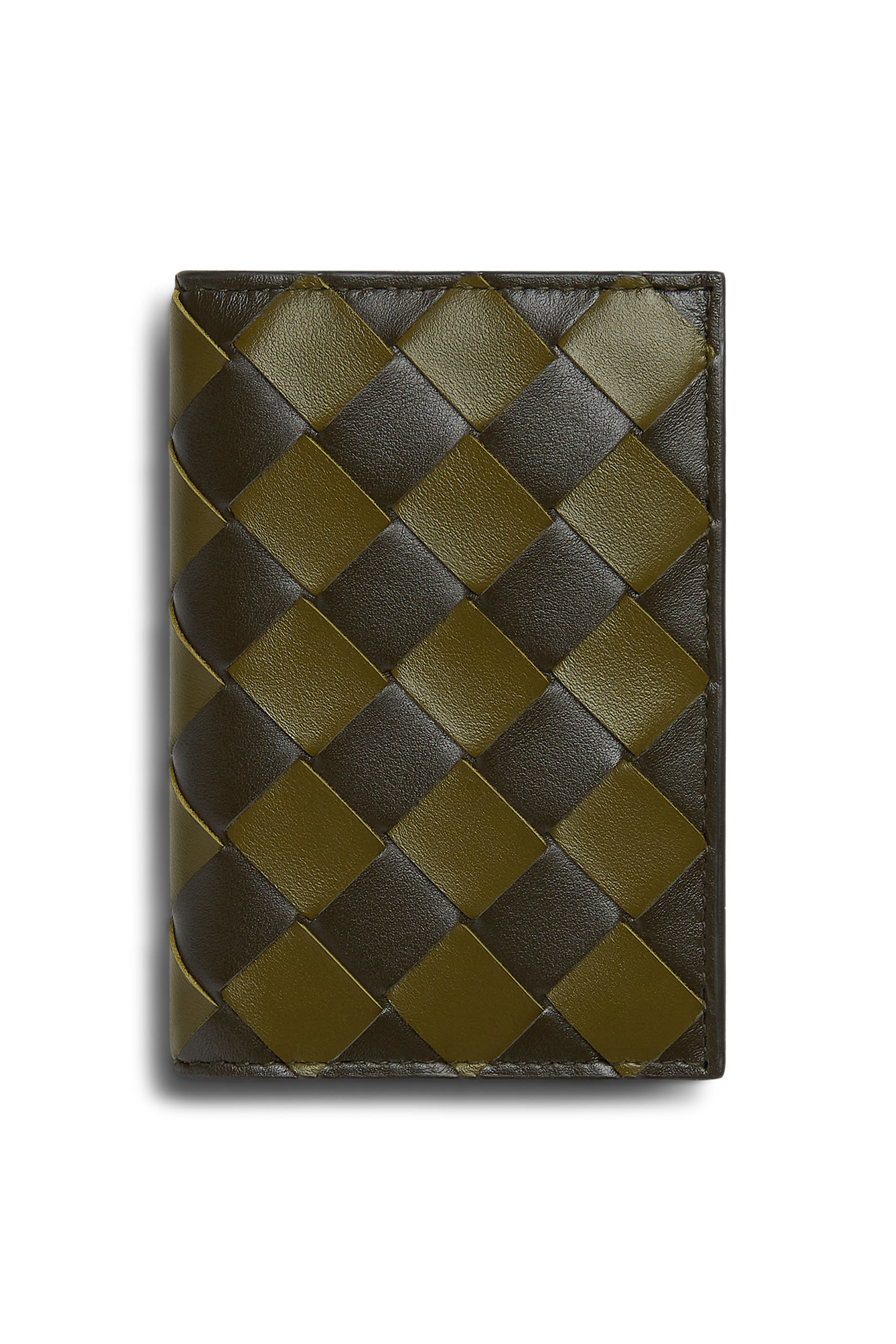 Intrecciato Flap Card Case