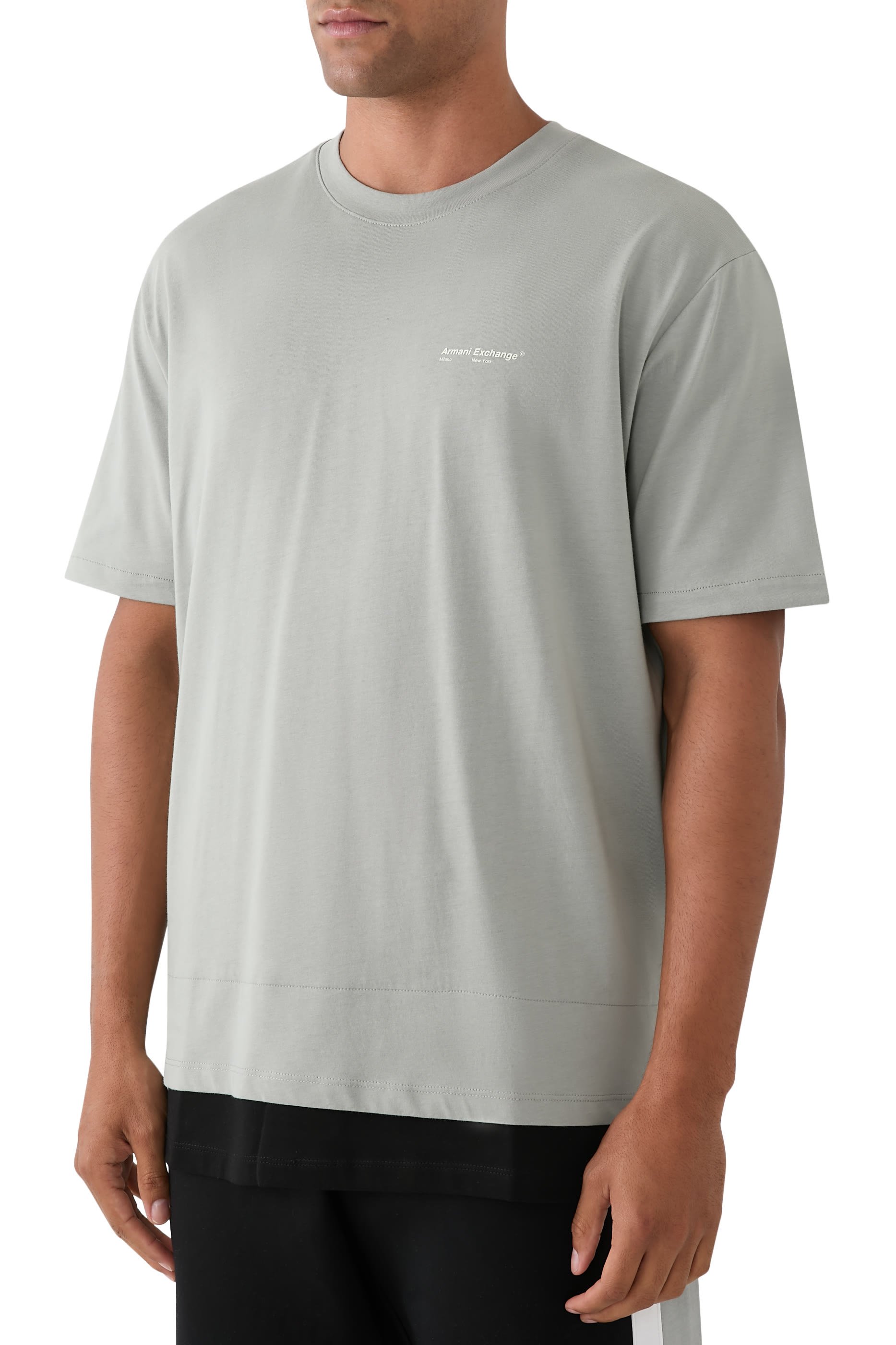 Double Effect Short-Sleeve Sweatshirt