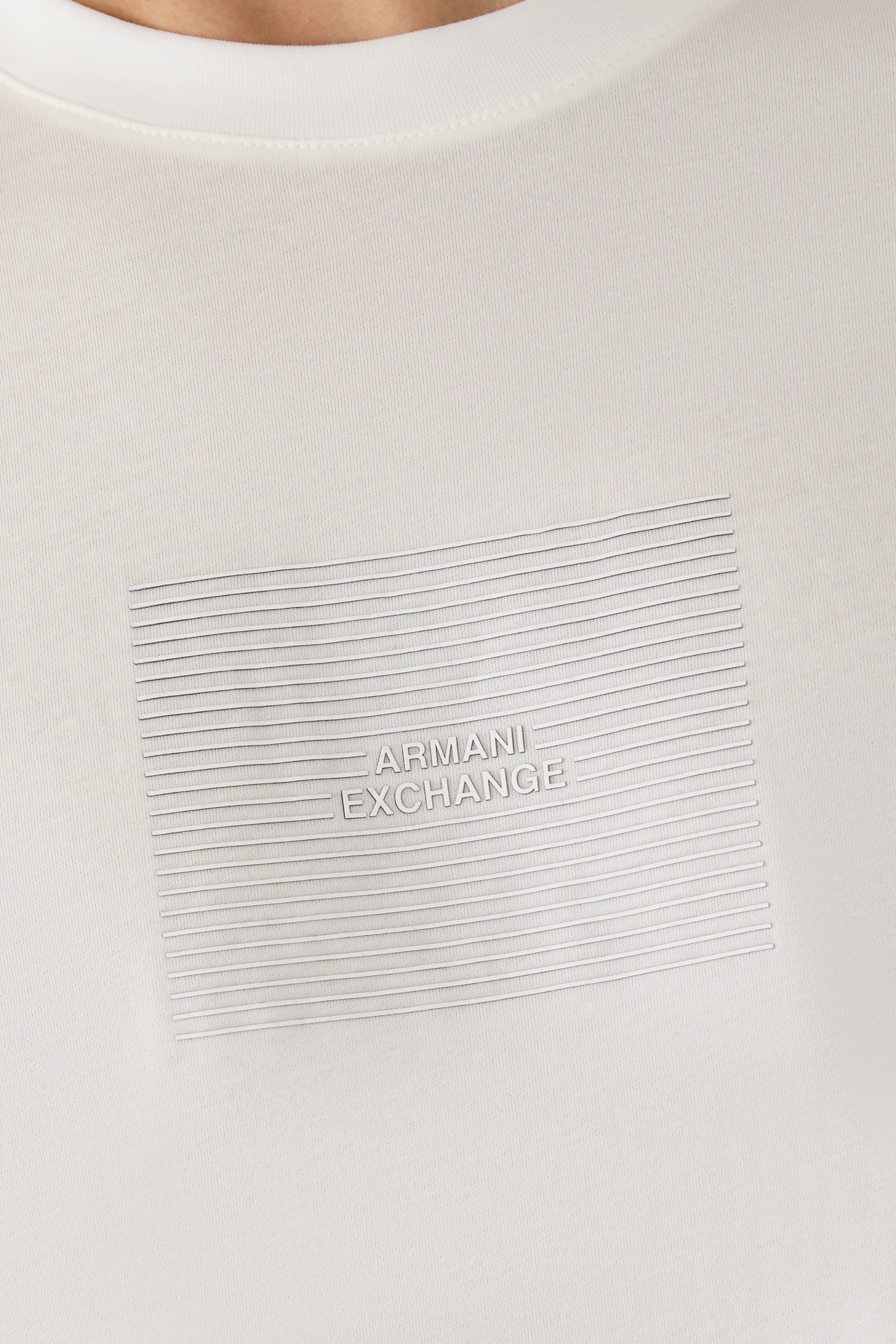 AX Logo Cotton-Jersey T-Shirt