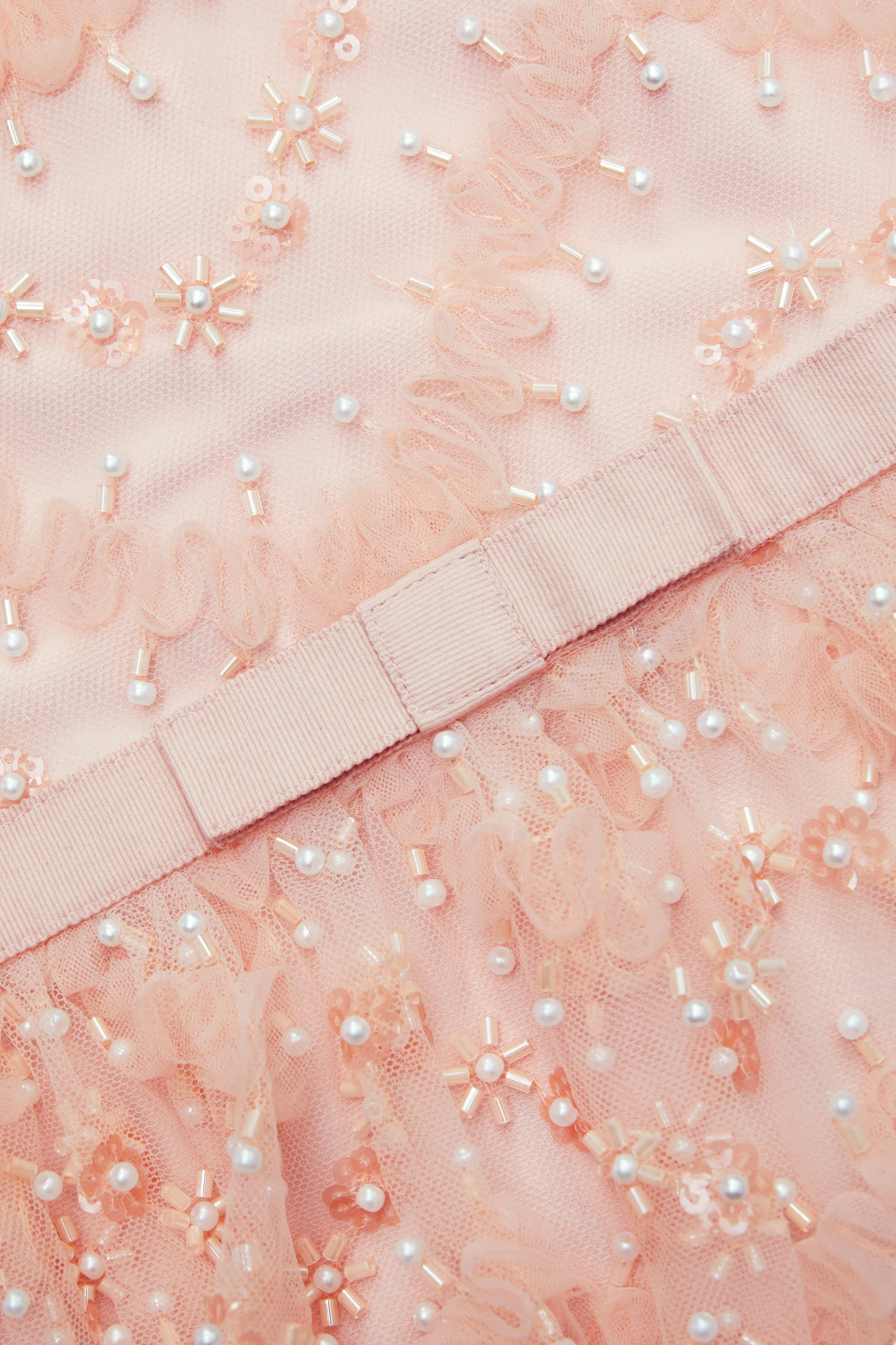 Kids Tiered Sequin Dress