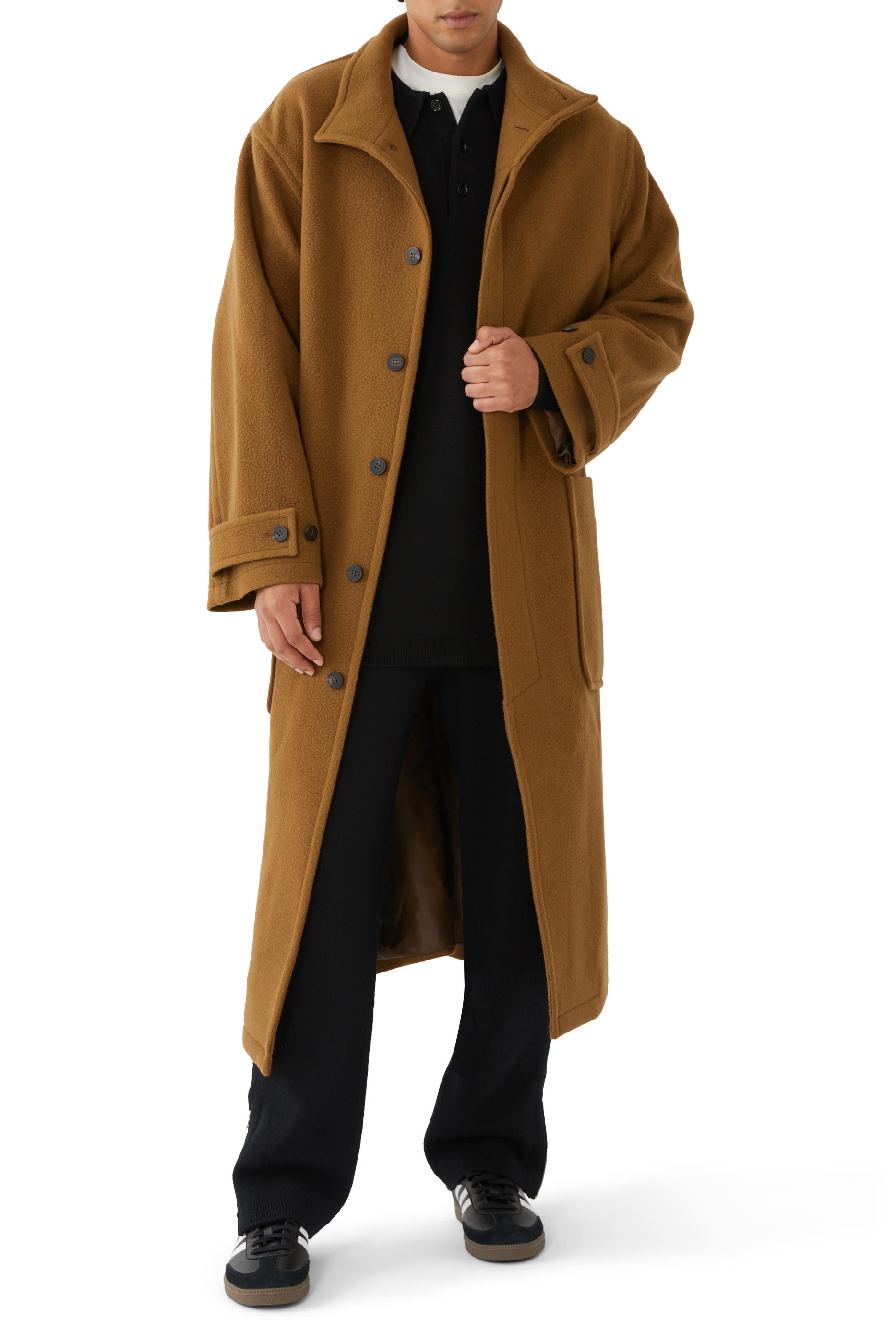 Muriel Wool Polo Sweater