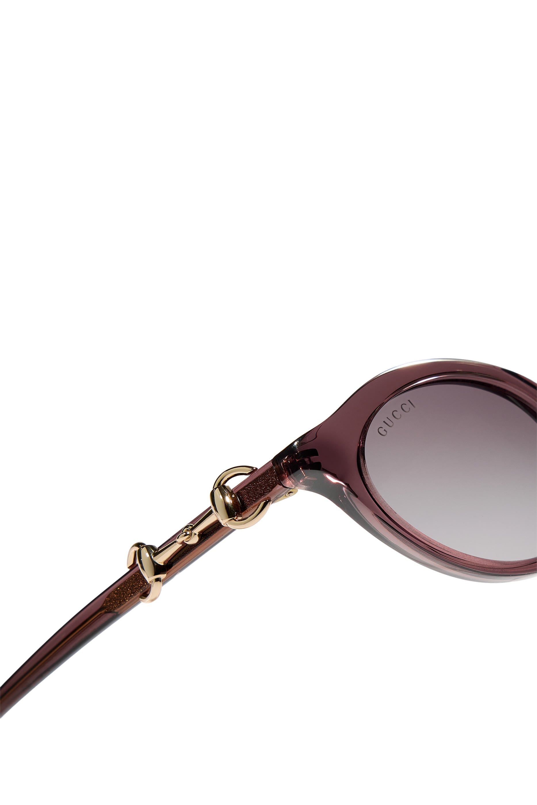 Oval-Frame Sunglasses