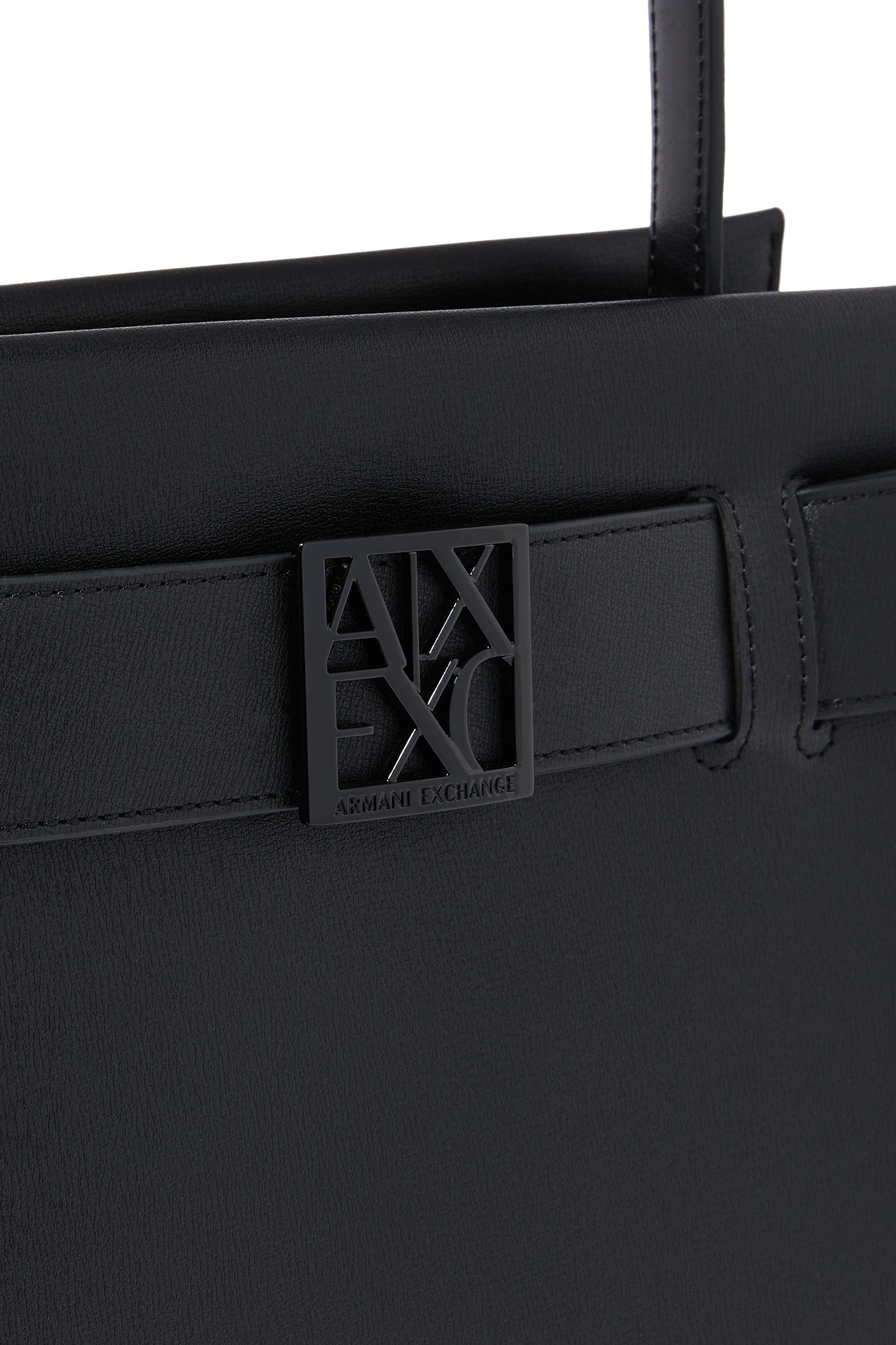 Logo Plaque Two-Way Crossbody Bag