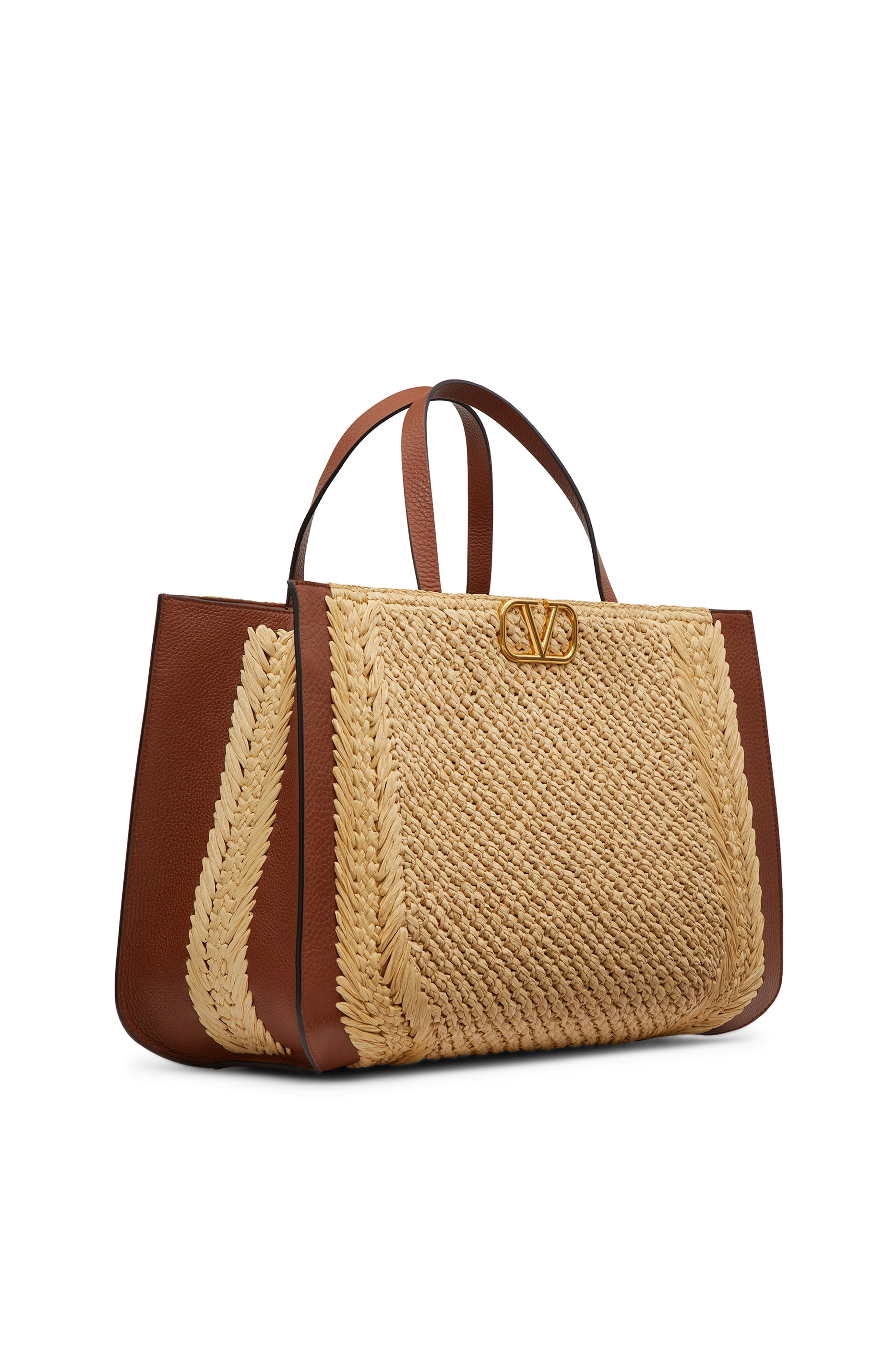 Valentino Garavani VLogo Signature Crochet Tote Bag
