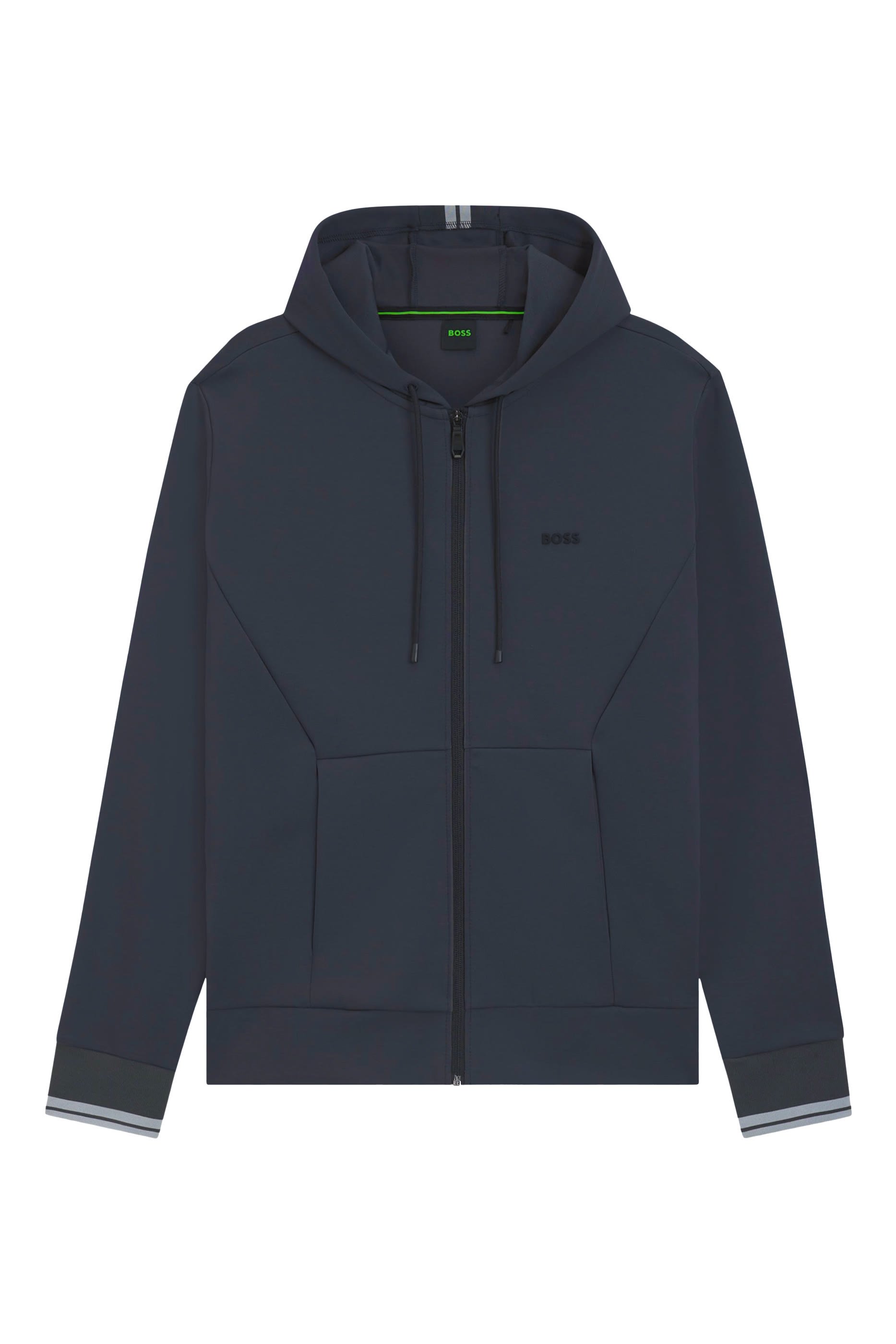 Zip-Up Hooded Sweatshirt