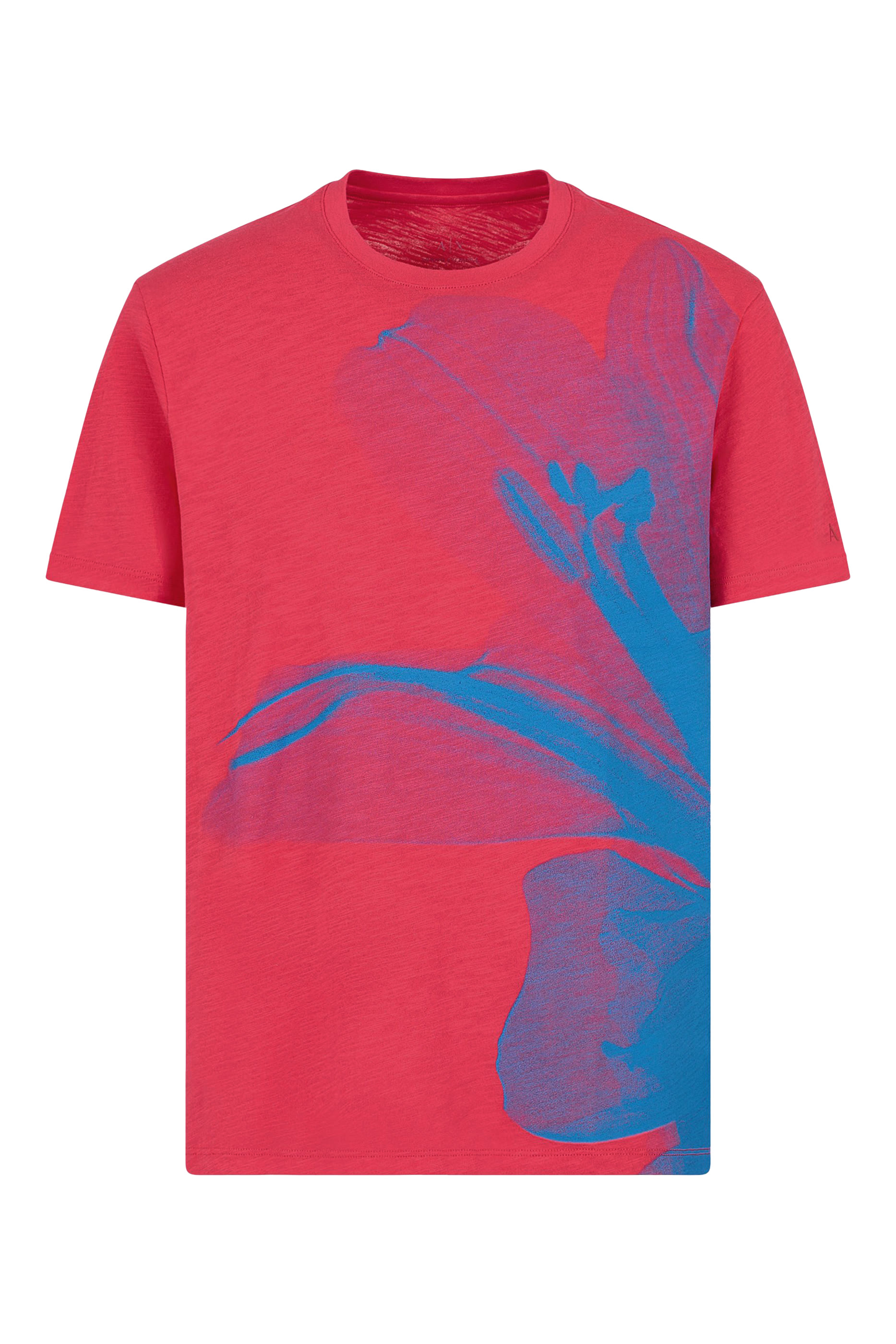 Maxi Foliage Print Cotton T-shirt