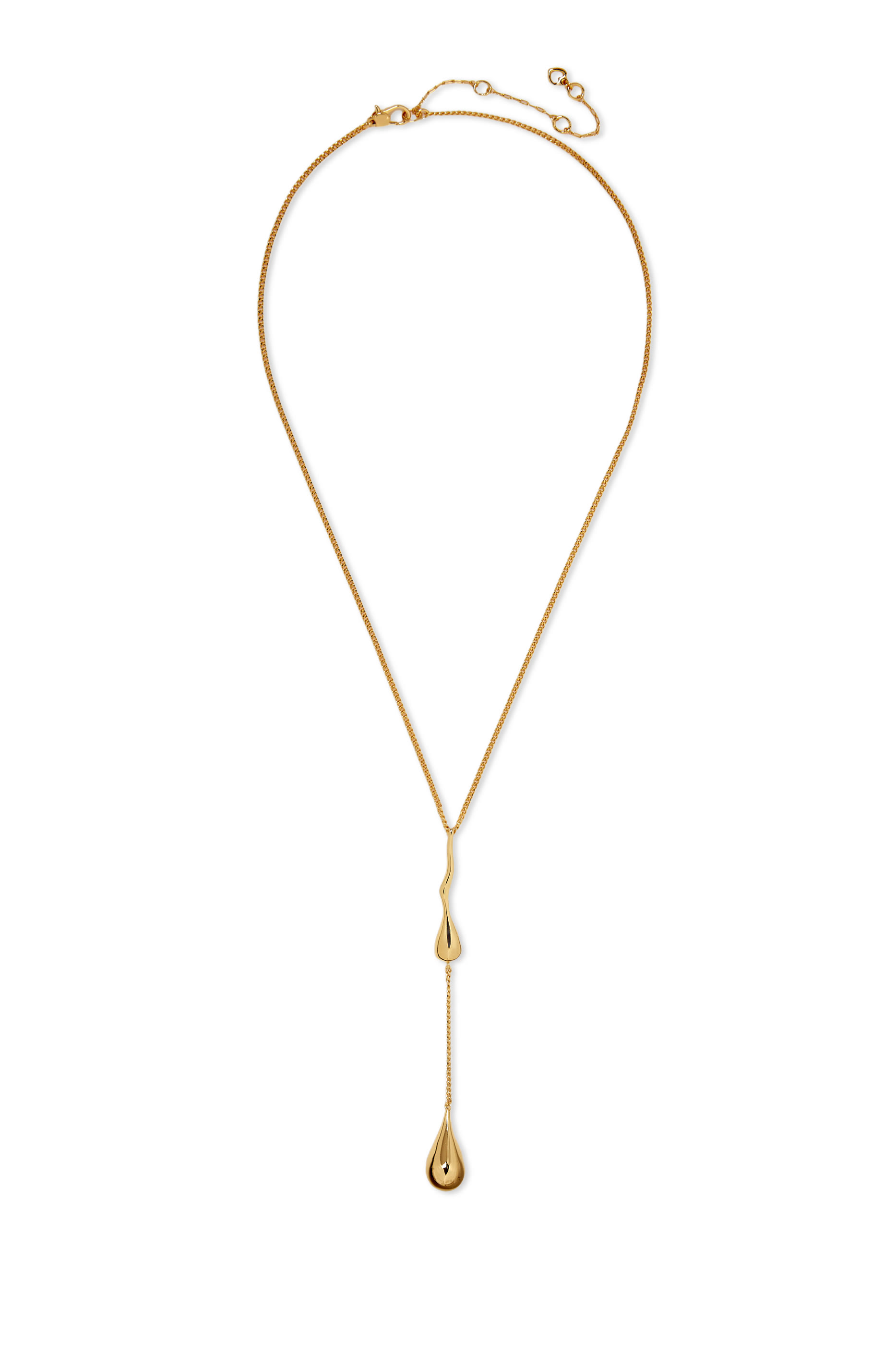 Molten Lariat Necklace