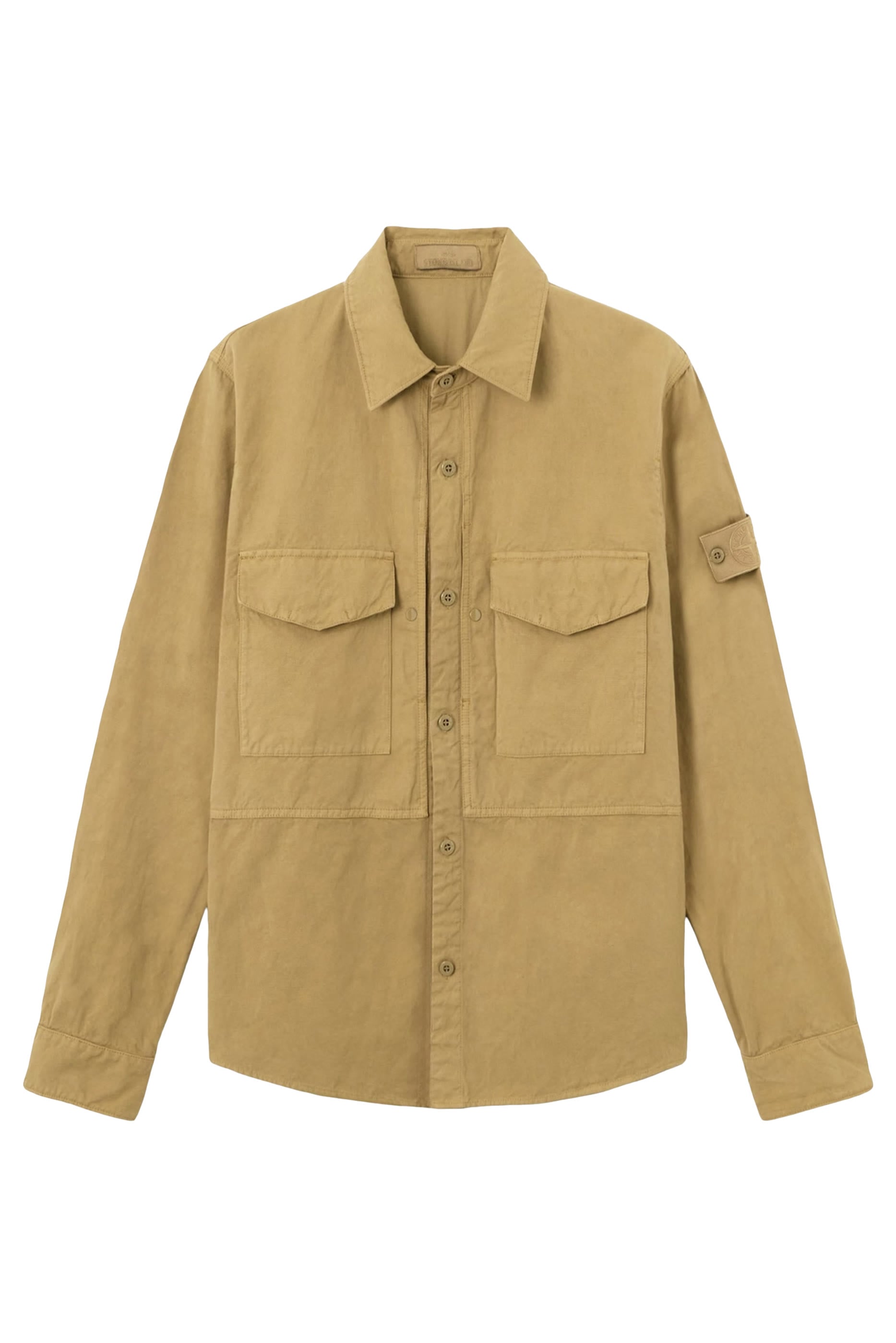 Logo Button Fastening Overshirt