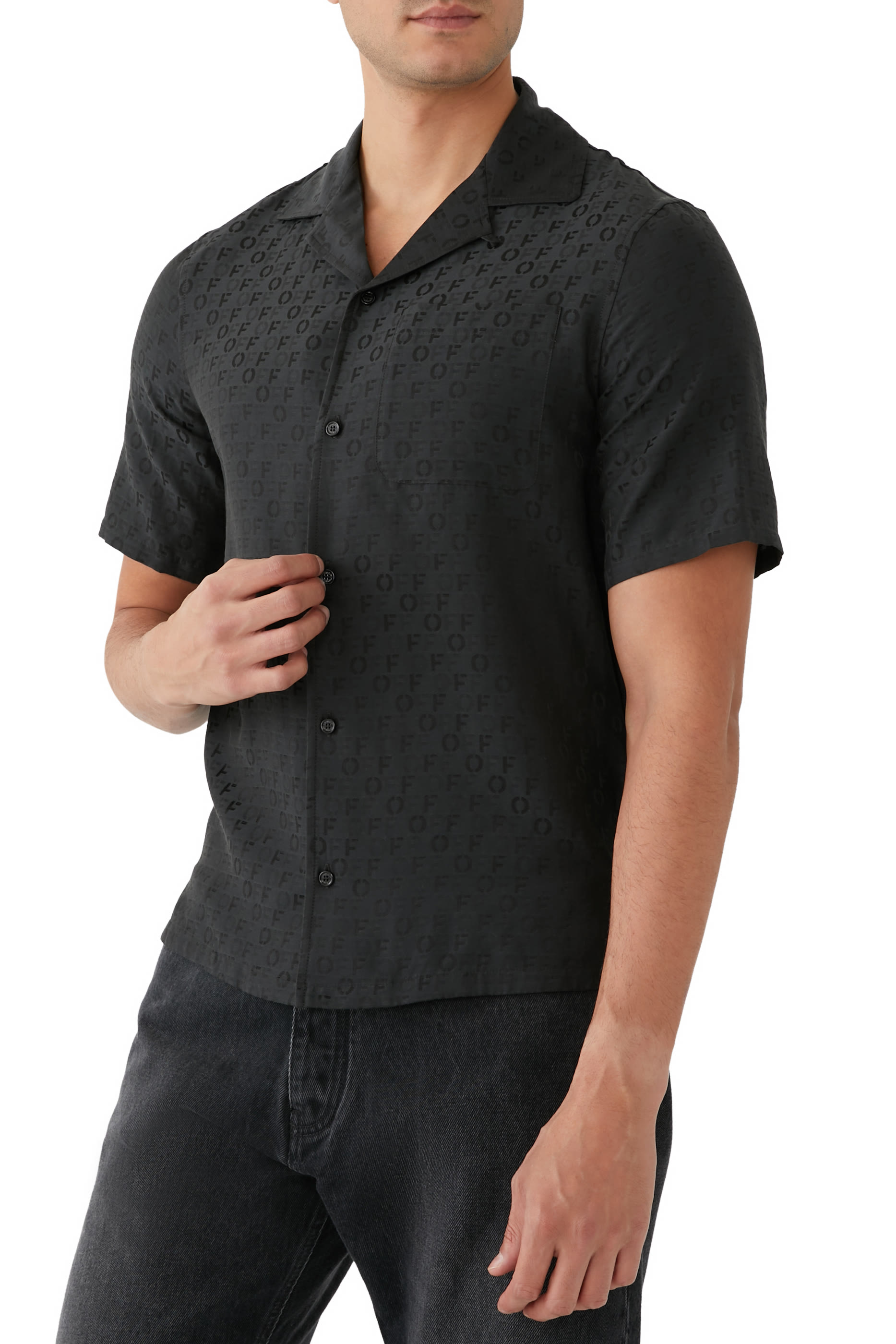 Jacquard Silkcot Holiday Shirt