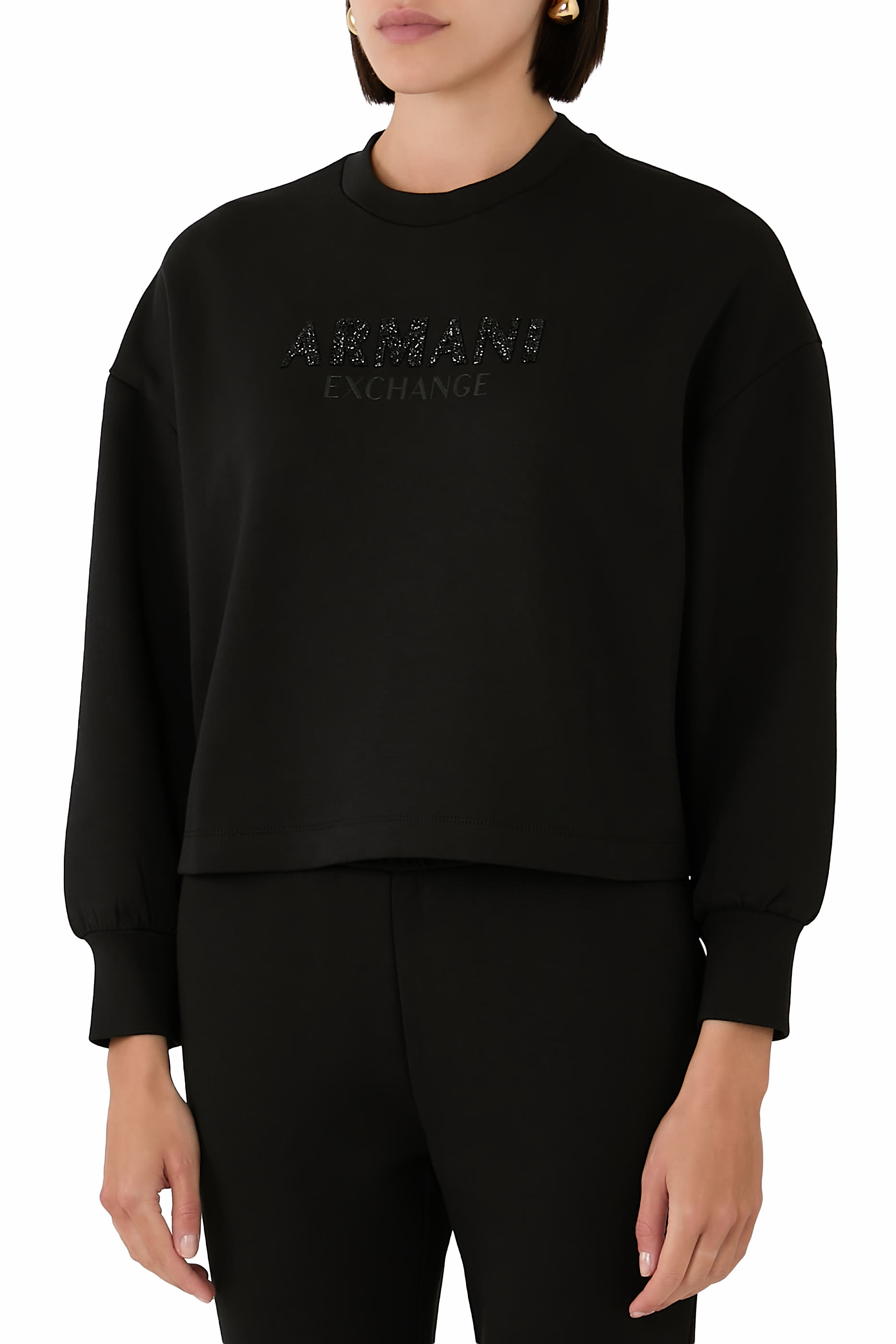 Occasionwear Logo Crew Neck Sweatshirt