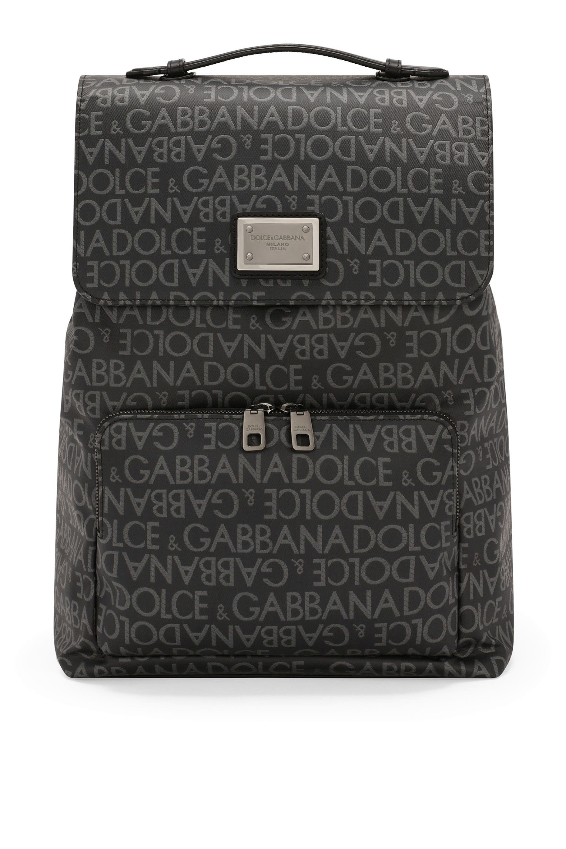 Coated Jacquard Backpack