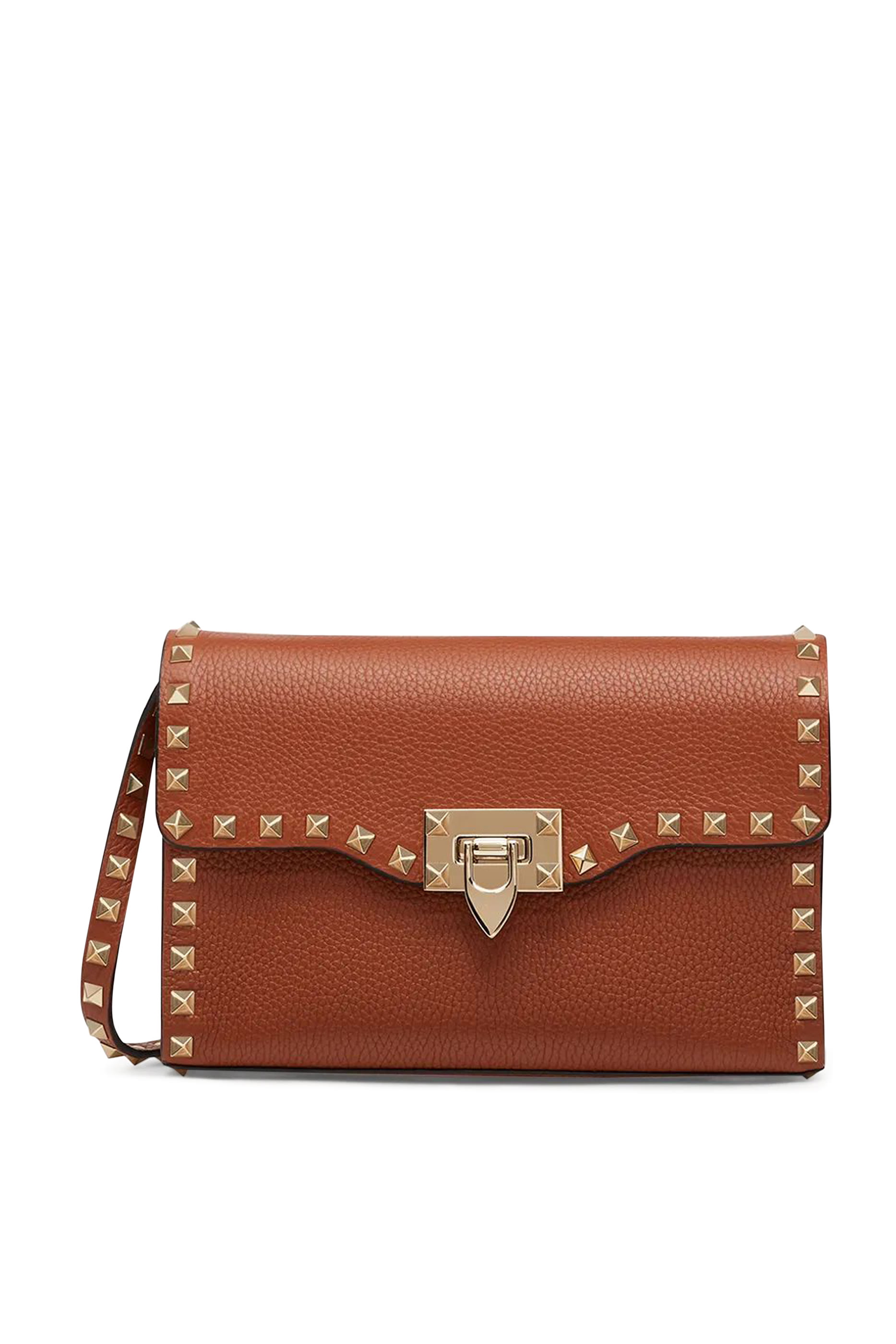  Rockstud Leather Crossbody Bag