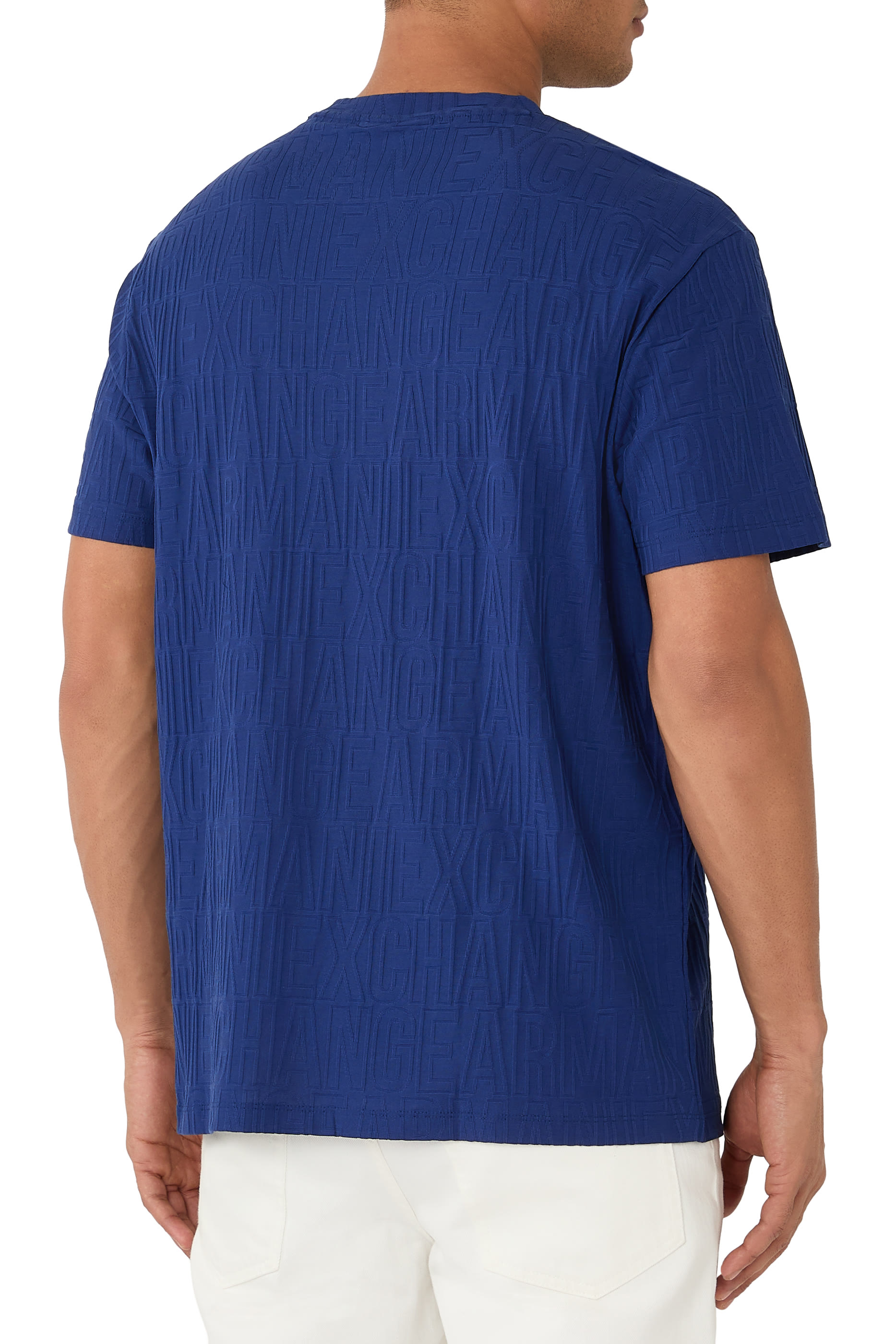 Mercerized Cotton Jersey Logo T-Shirt