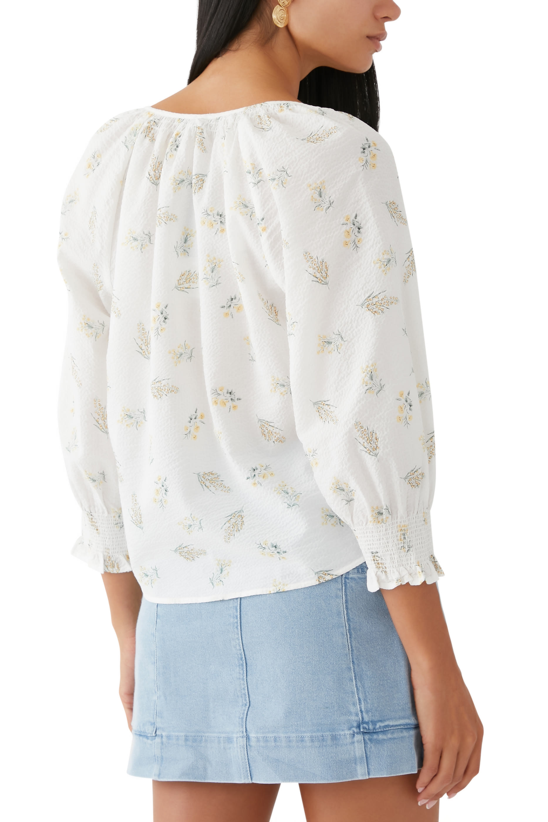 Mariah Floral Printed  Top