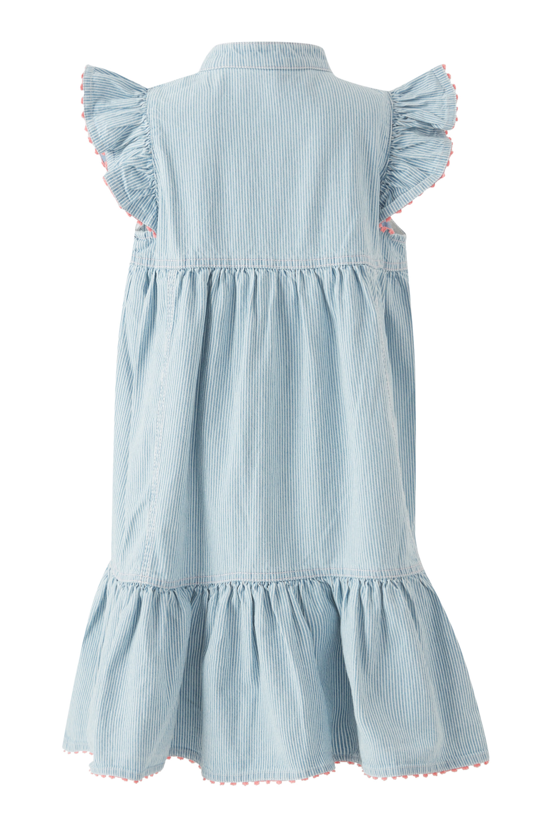 Kids Wylie Denim Flutter Dress