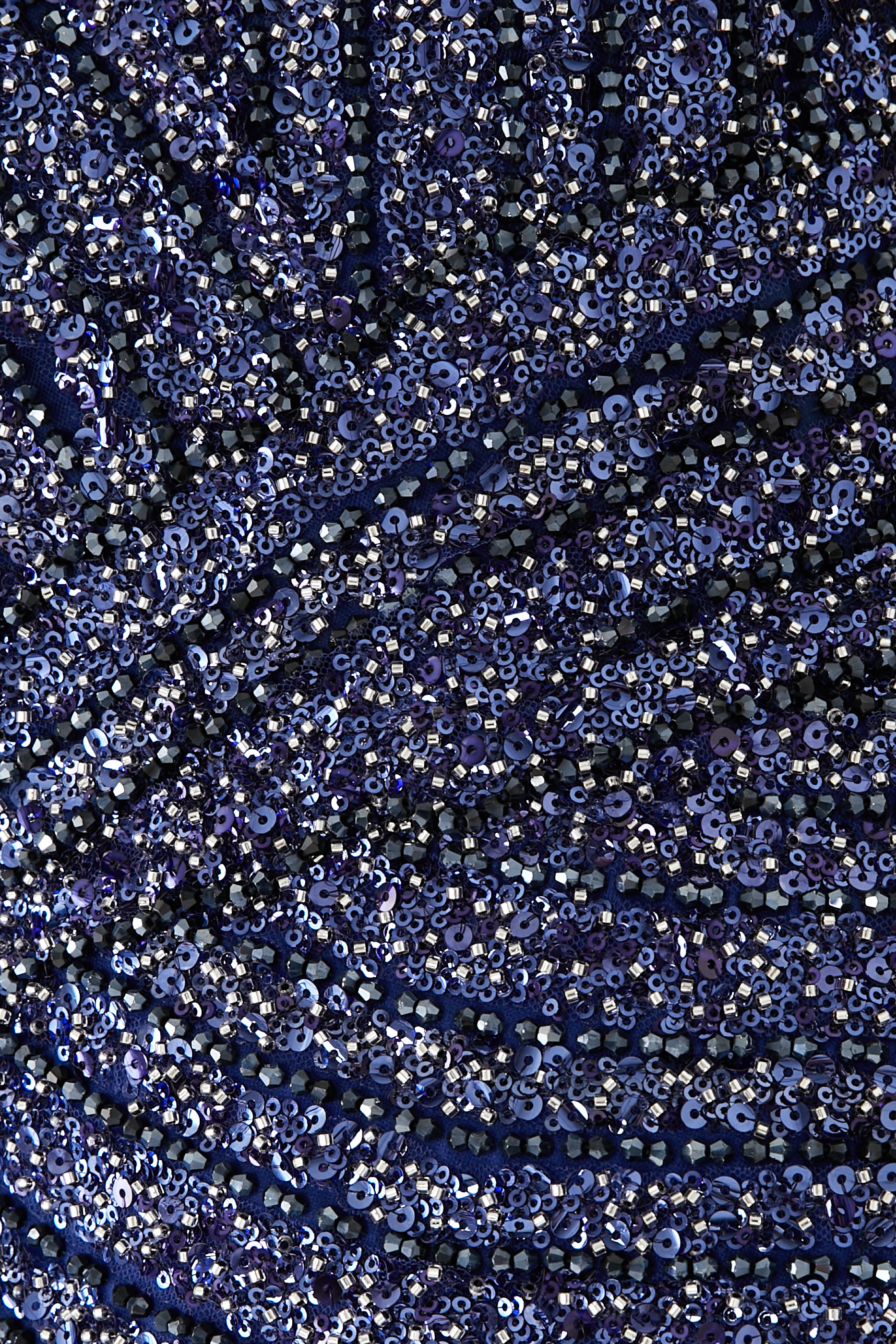 One Shoulder Gown with Tulle Cape