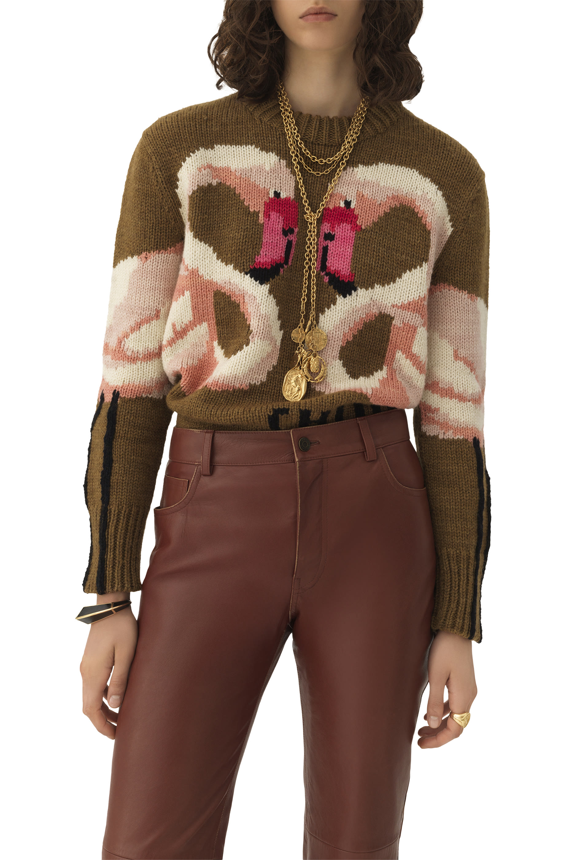 Crew-Neck Logo Jumper