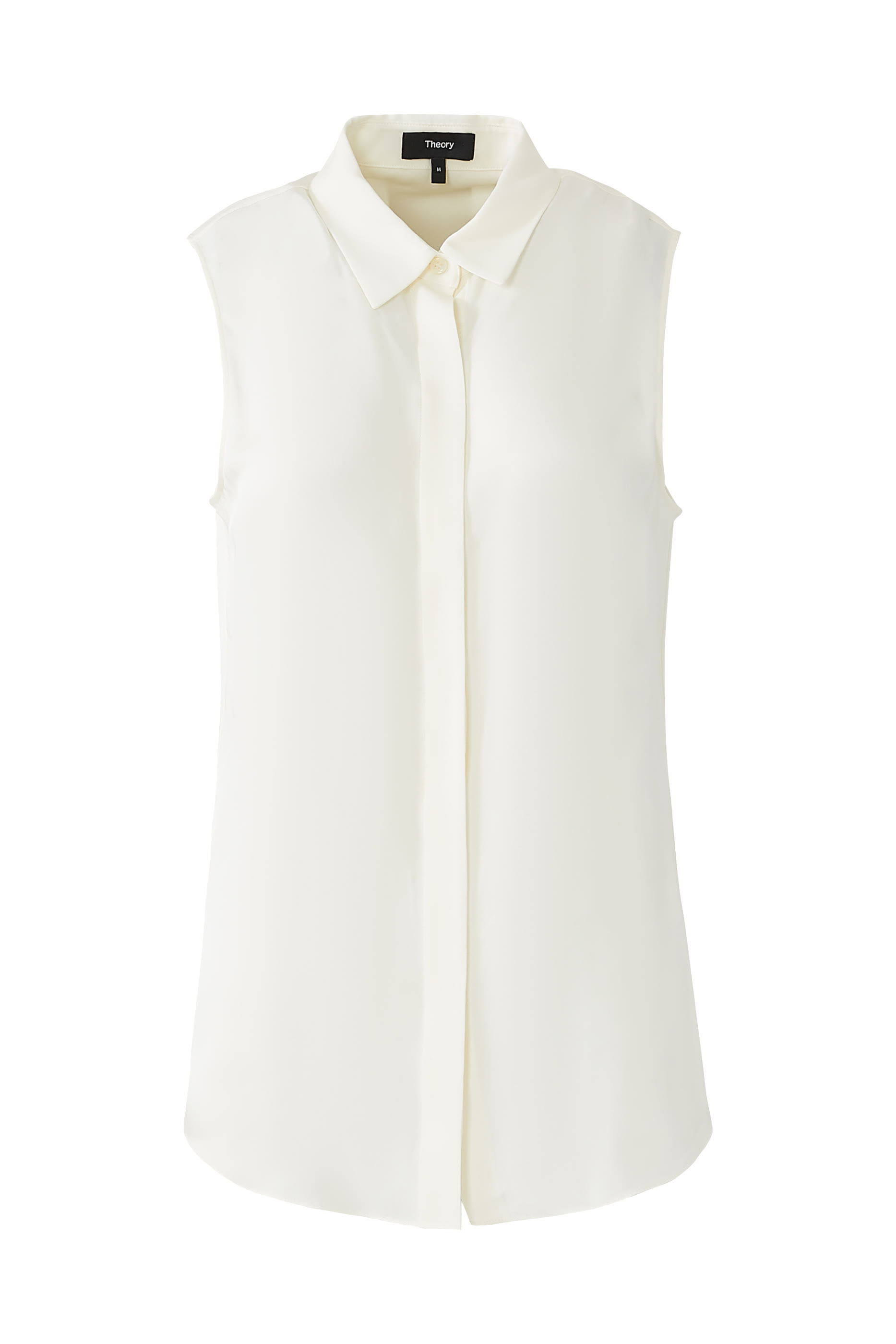 Tanelis Sleeveless Silk Blouse