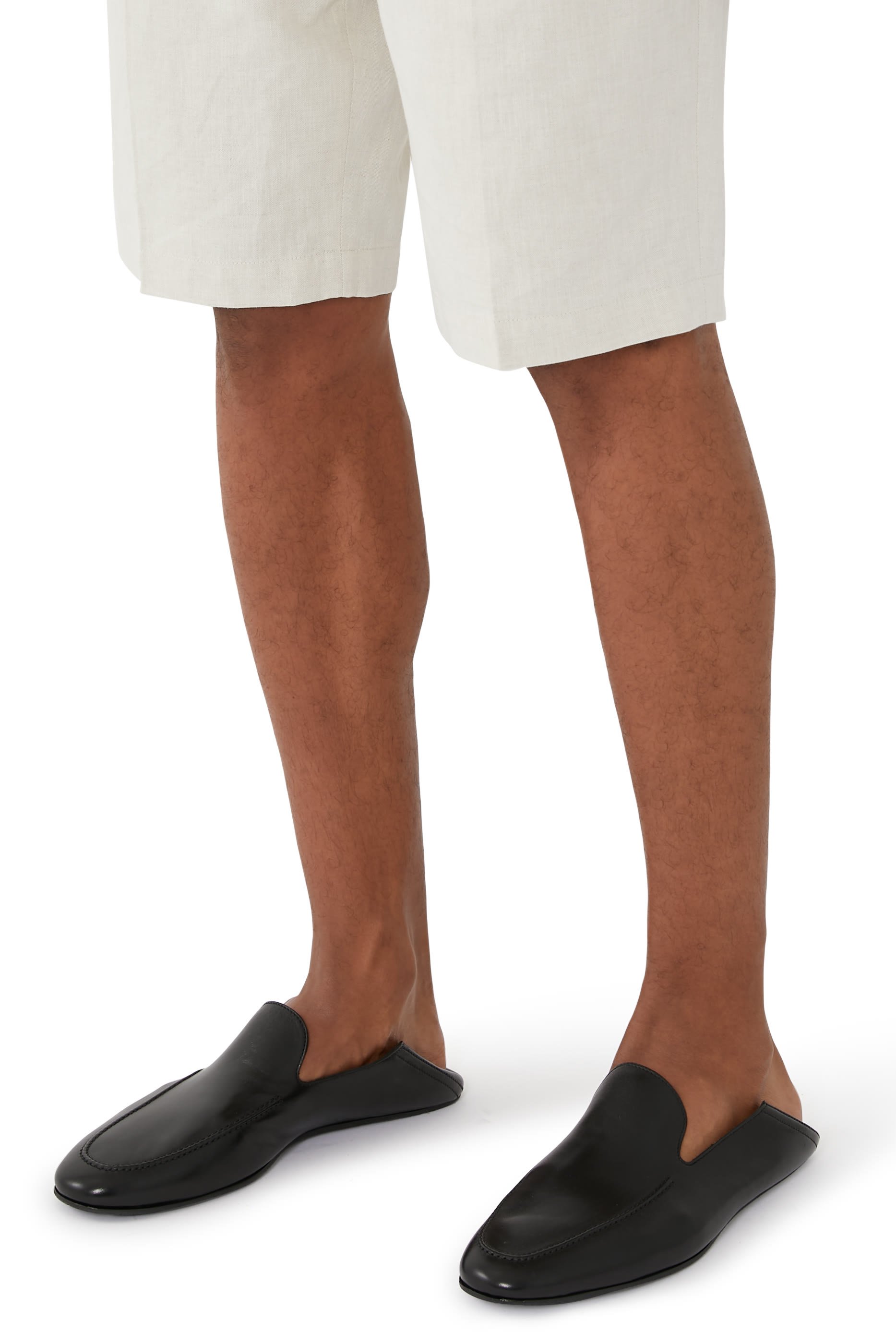 Indoor Leather Slippers