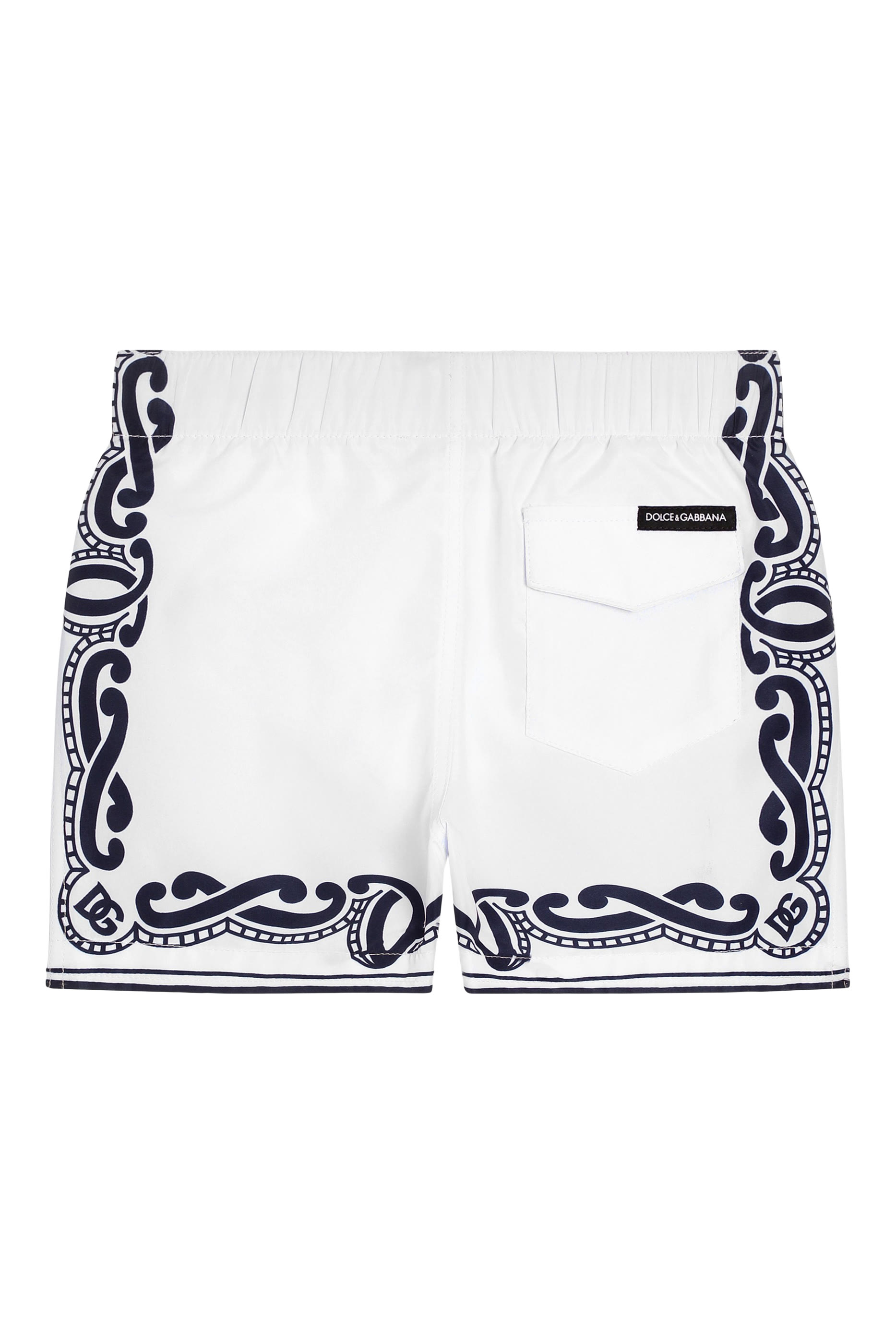 Kids Bandana Print Swim Shorts