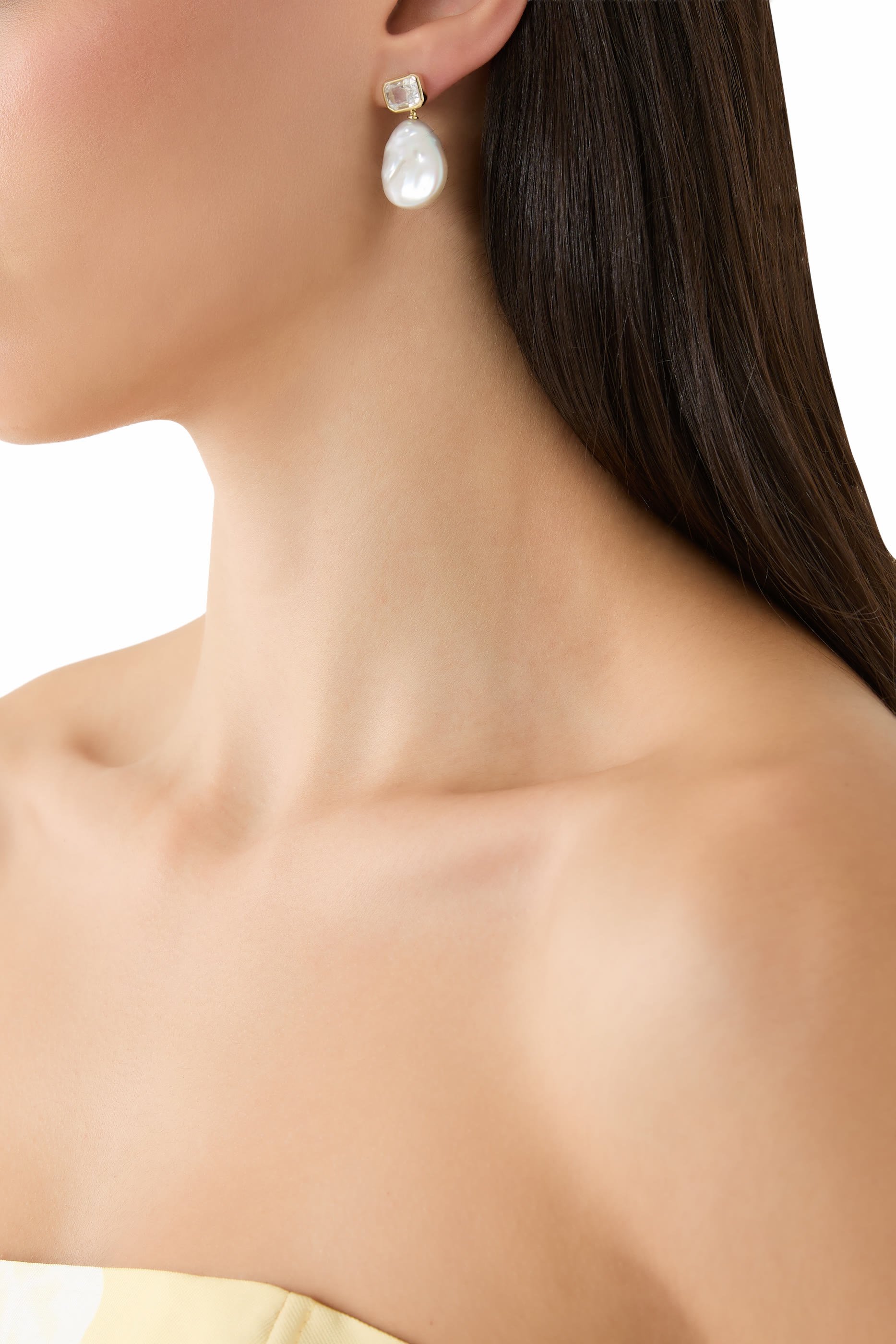 Cleo Baguette Earrings