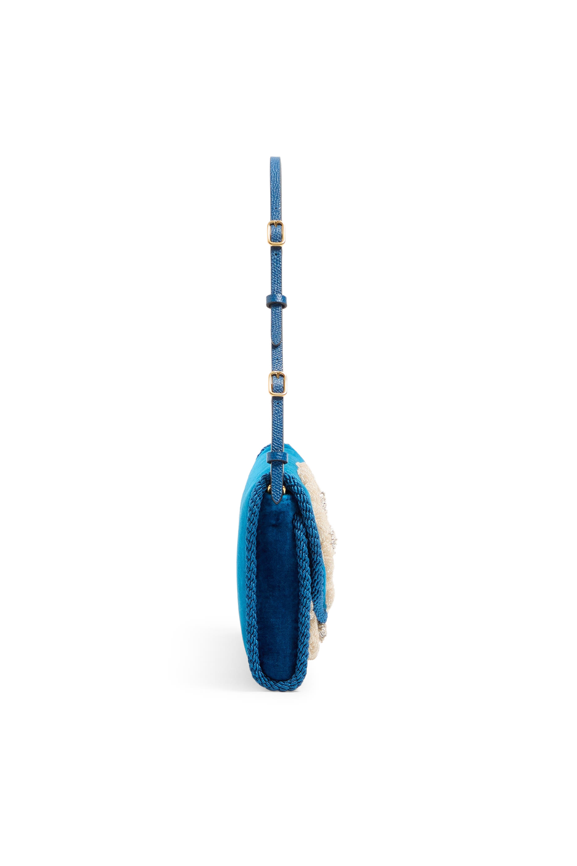  DeVain Embroidered Small Shoulder Bag 