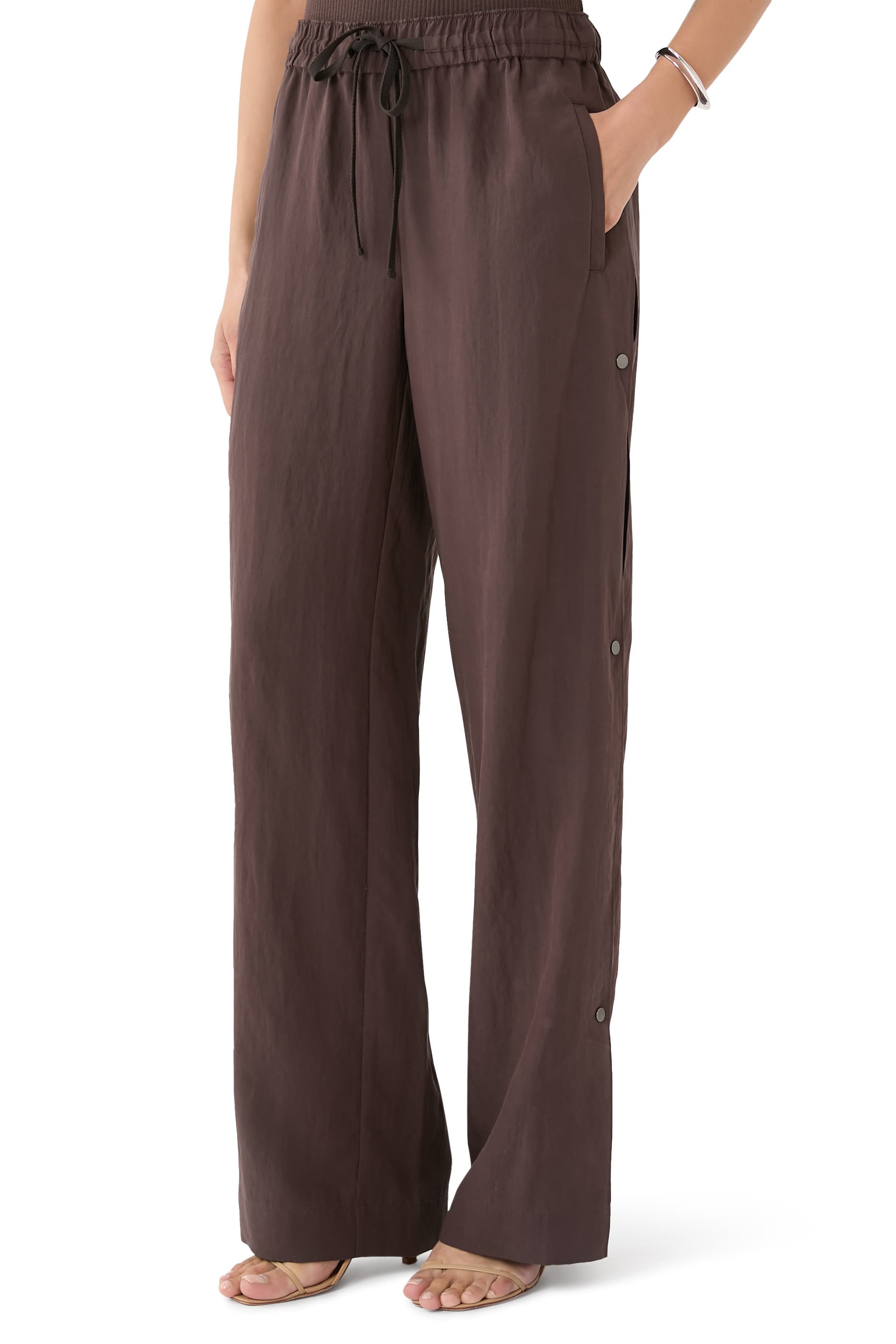 Side-Snap Pull-On Pants