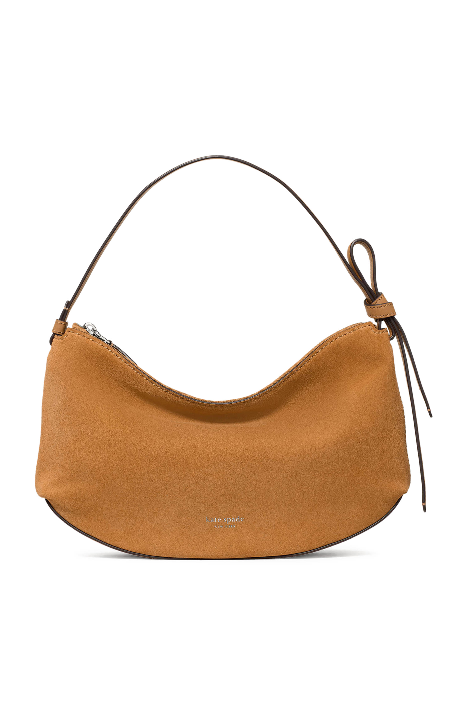 Loop Suede Shoulder Bag