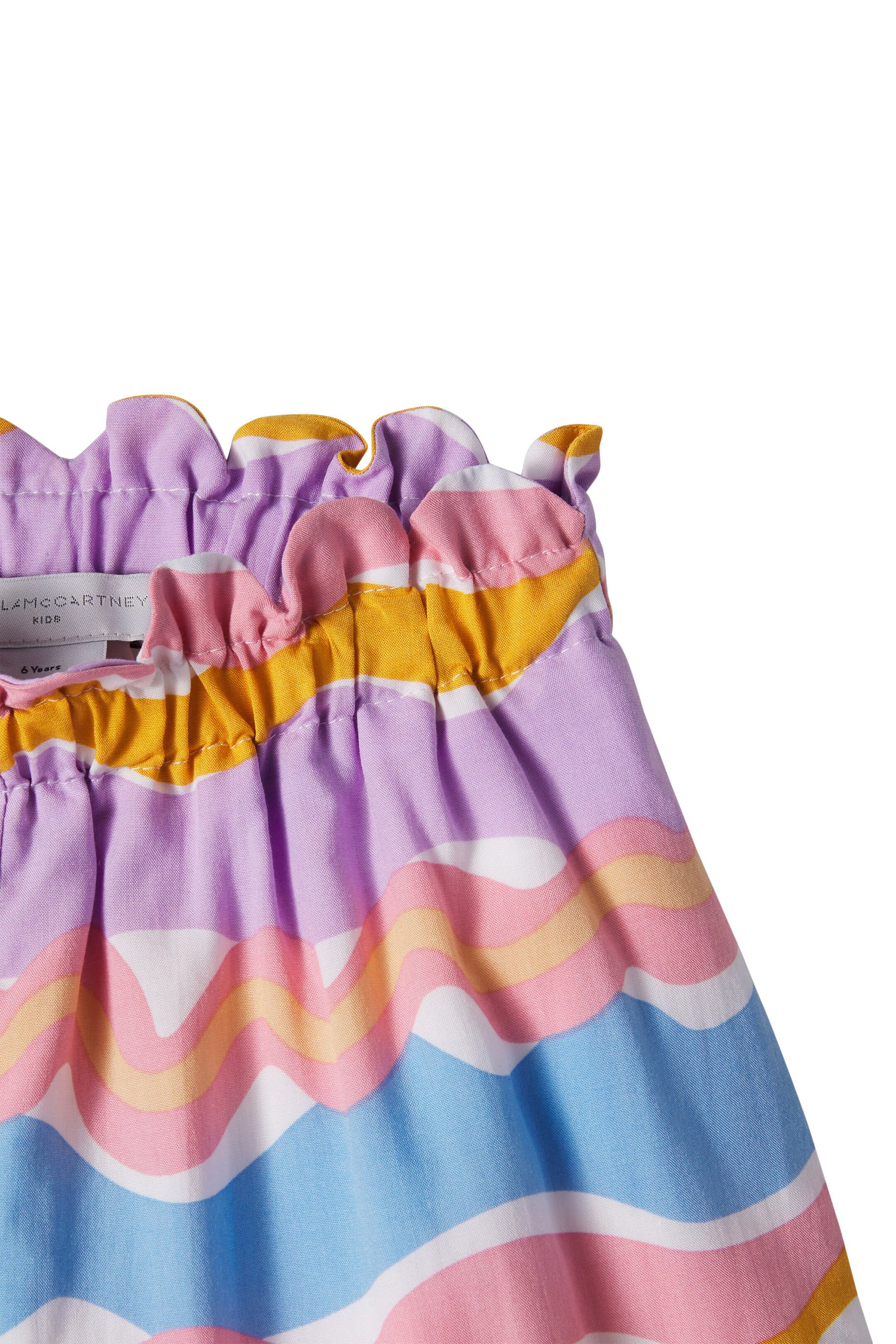 Kids Wave Pattern Shorts