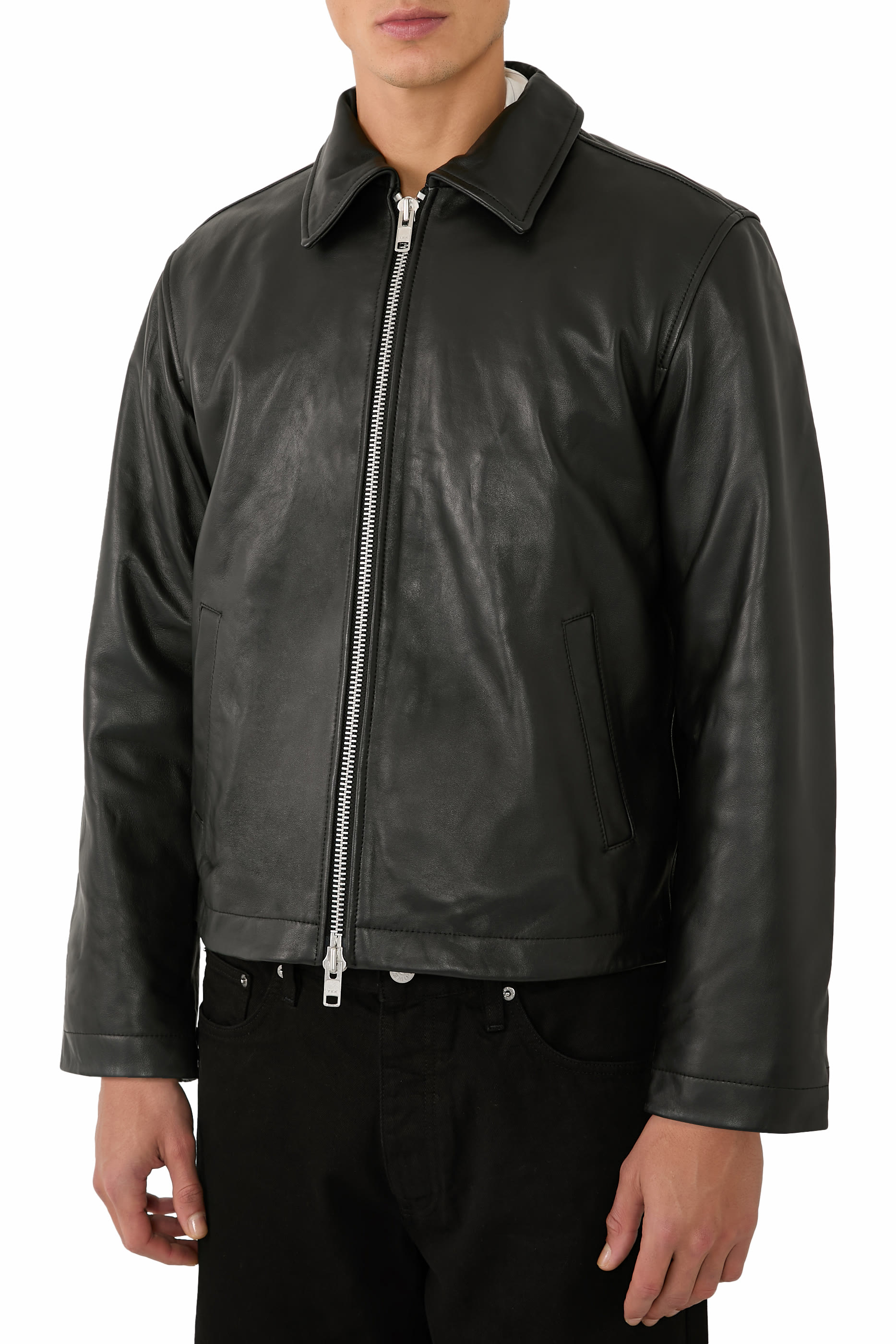 Short Leather Jacket