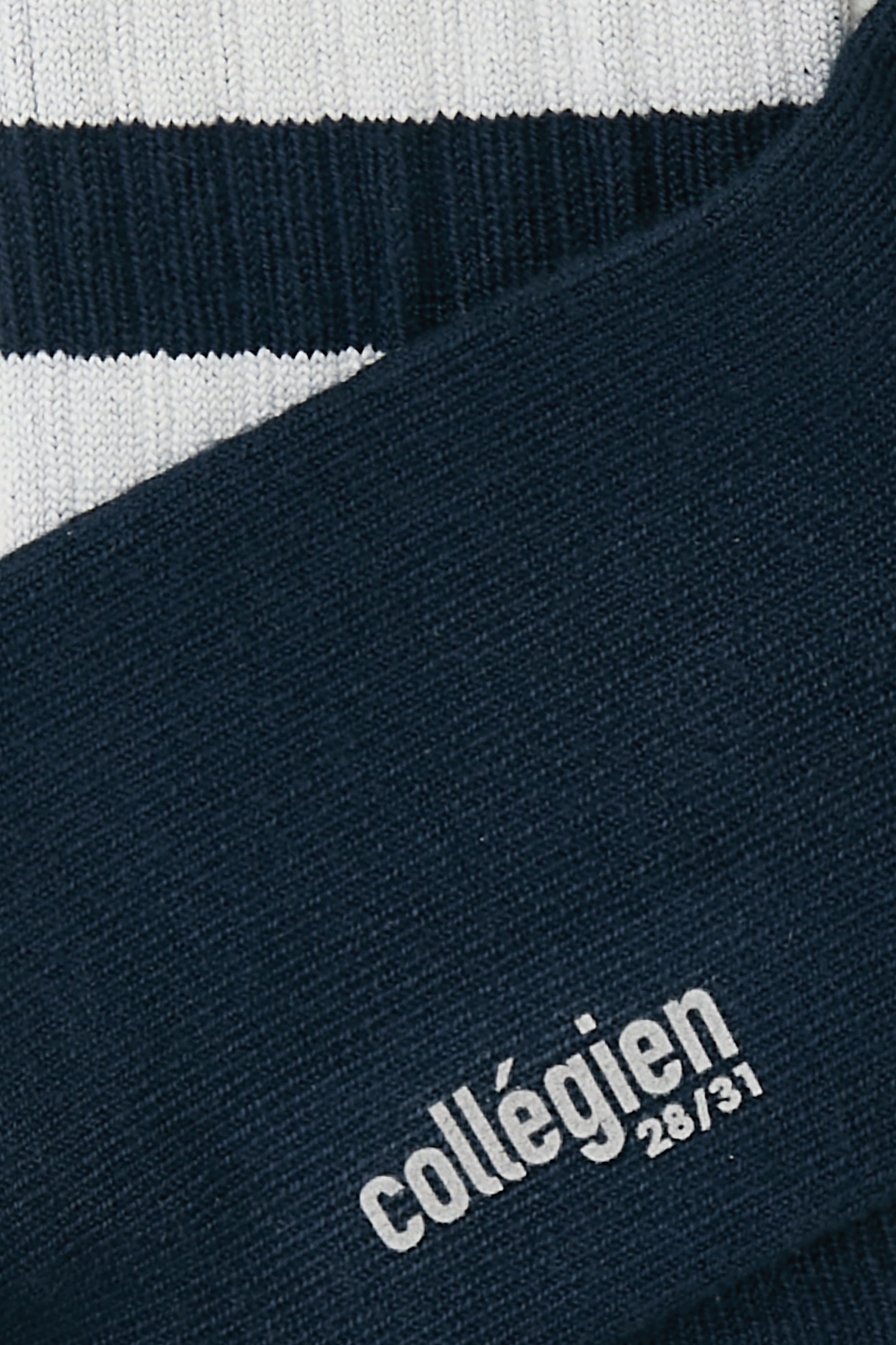 Kids Nico Ribbed Varsity Crew Socks