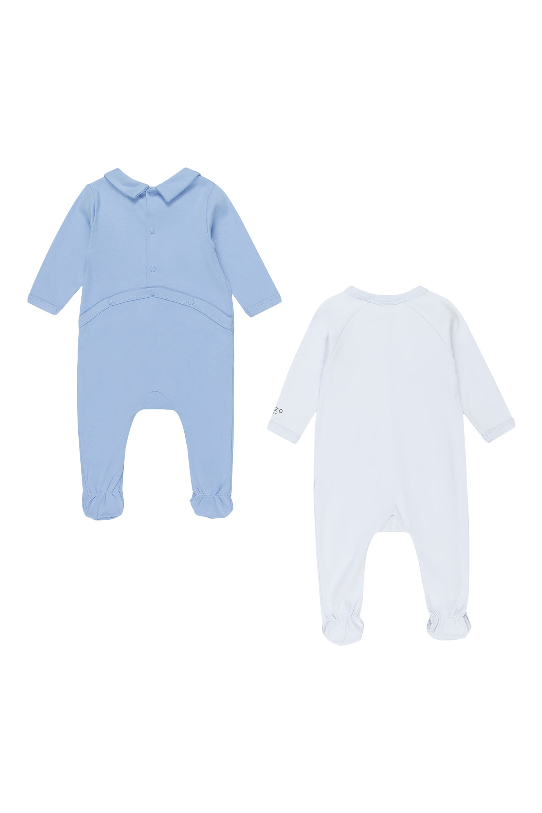 Kids Tiger Logo-Print Sleepsuit, Set of 2