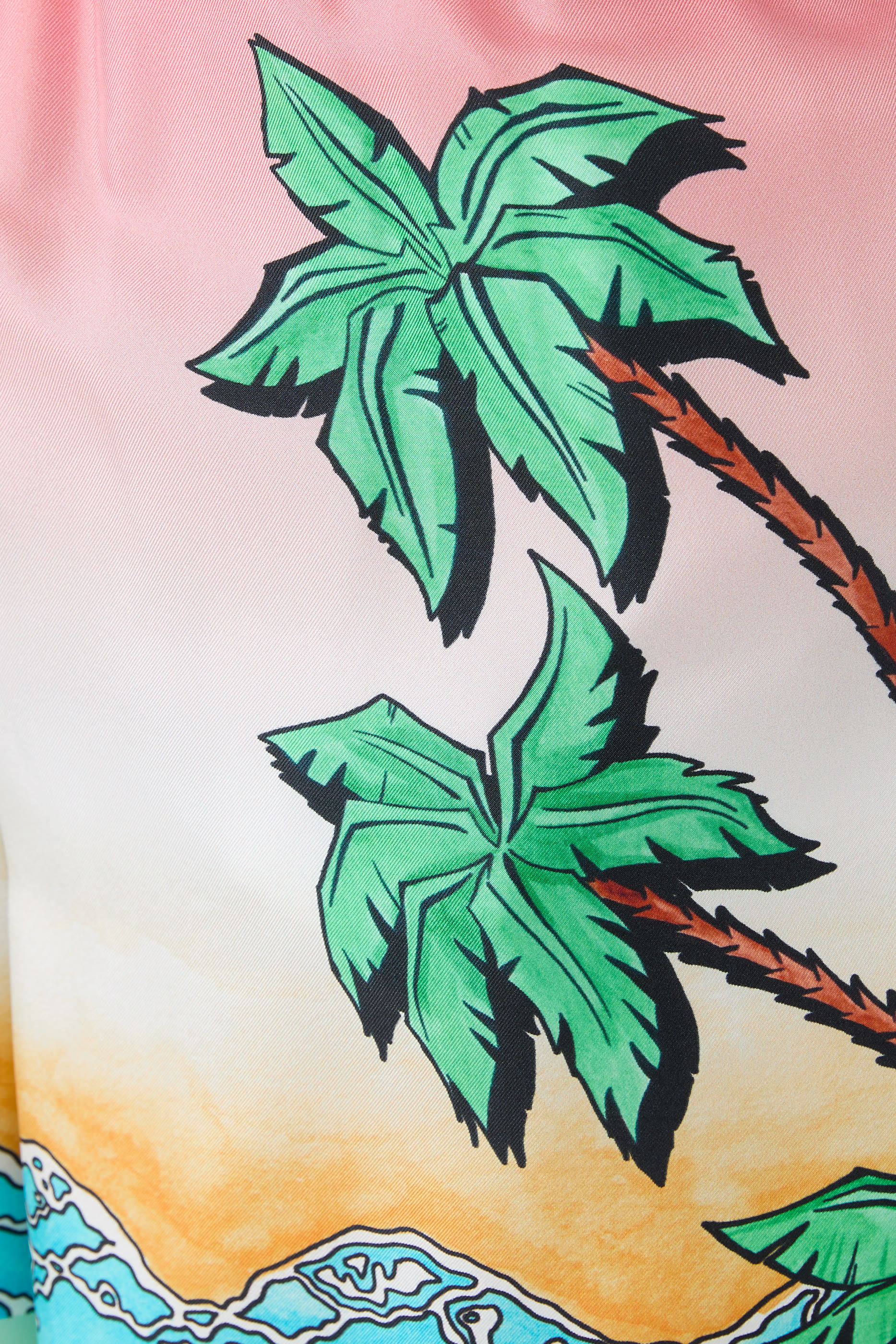 Tennis Club Silk Shorts